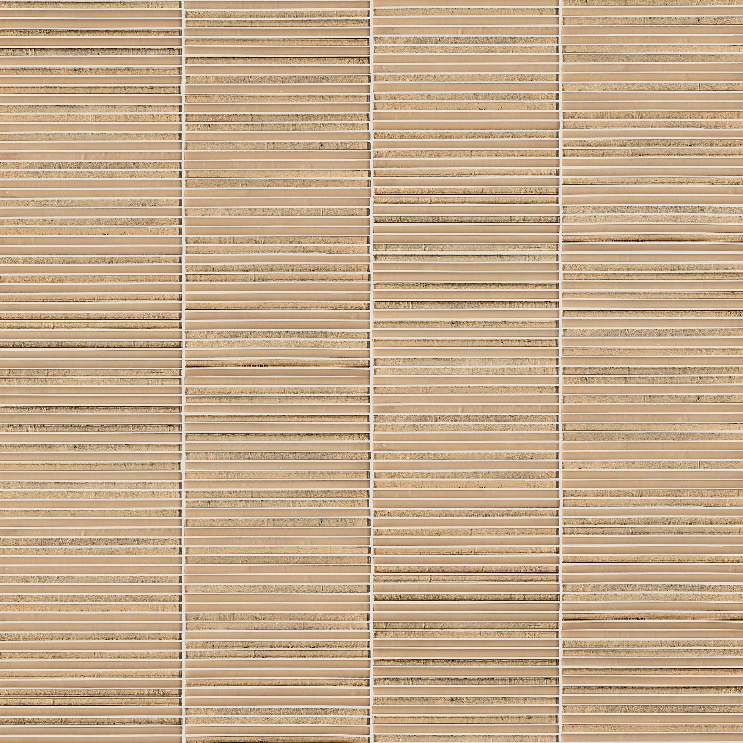 Monarch Gold Stack Glass Mosaic