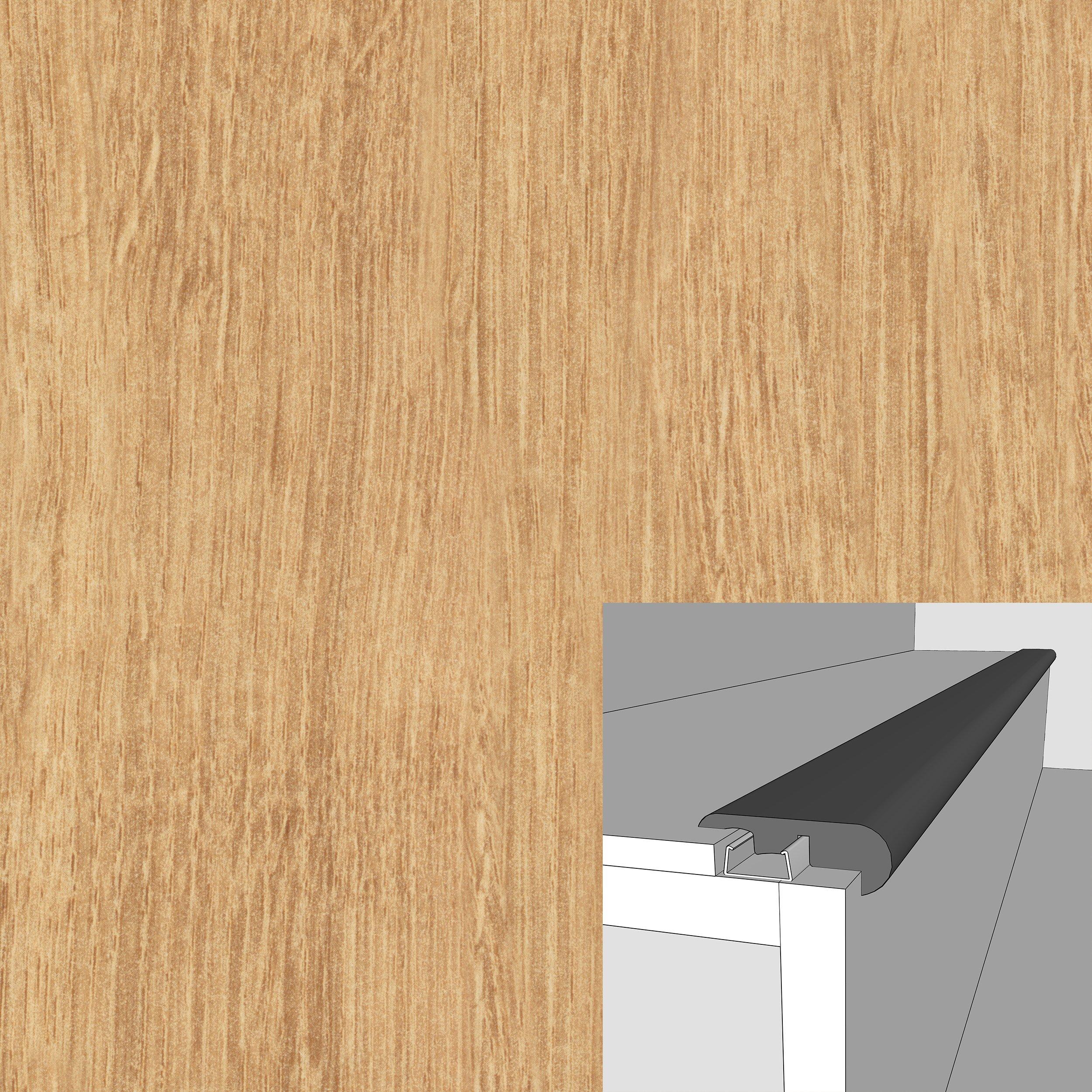 Canyon Blonde 94in. Laminate Overlapping Stair Nose