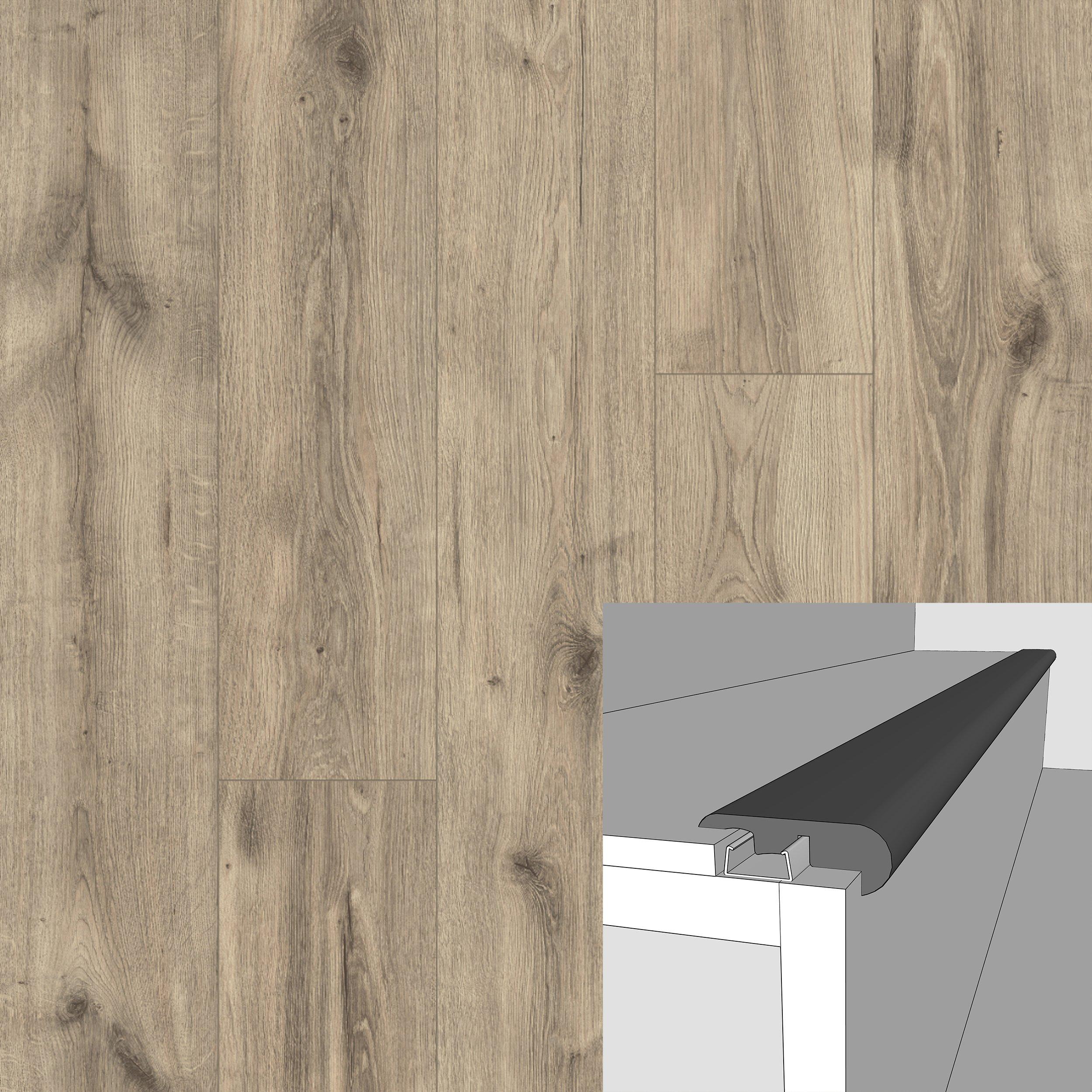 Havasu Point 94in. Laminate Overlapping Stair Nose