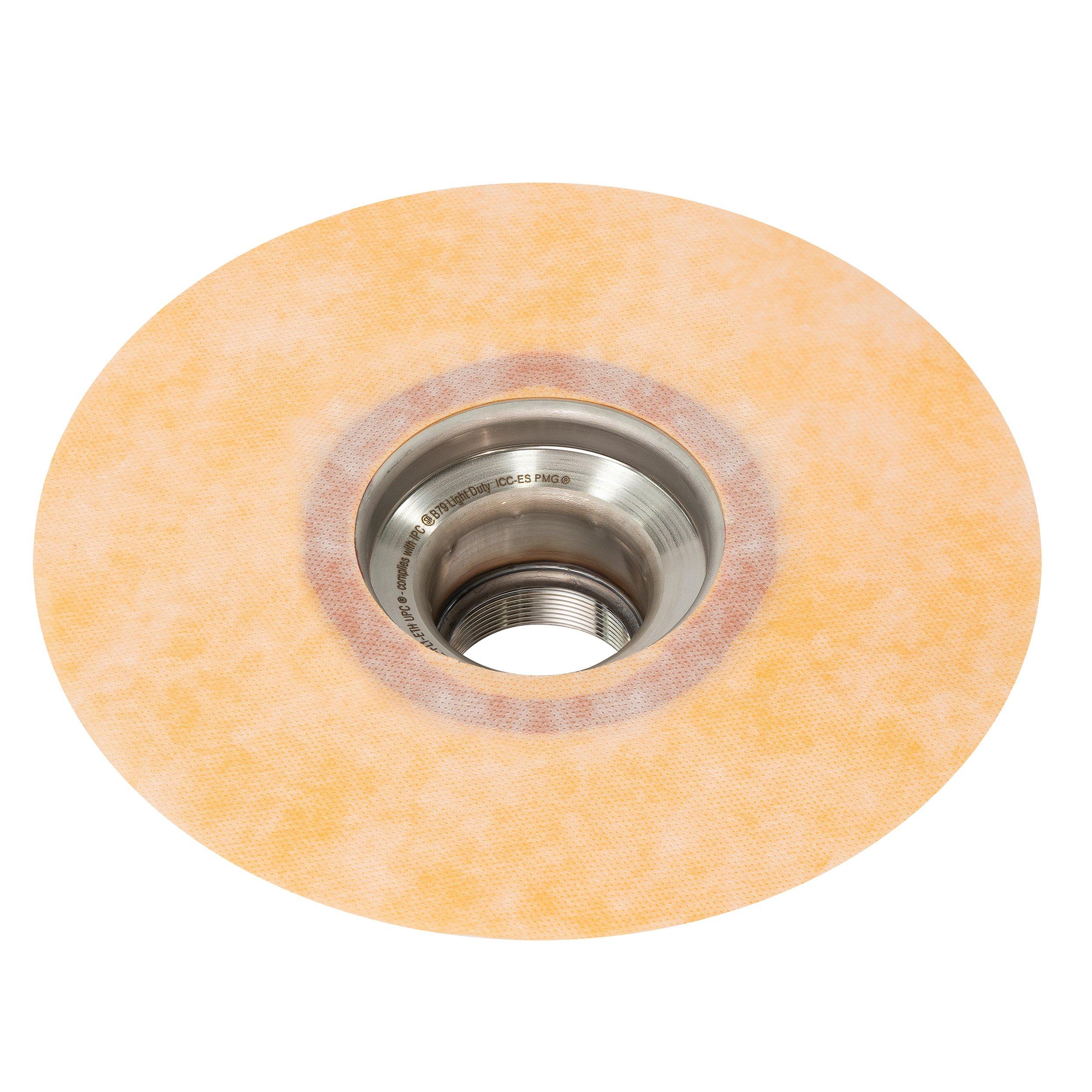 Schluter Kerdi-Drain-F Flange 2in. Stainless Steel
