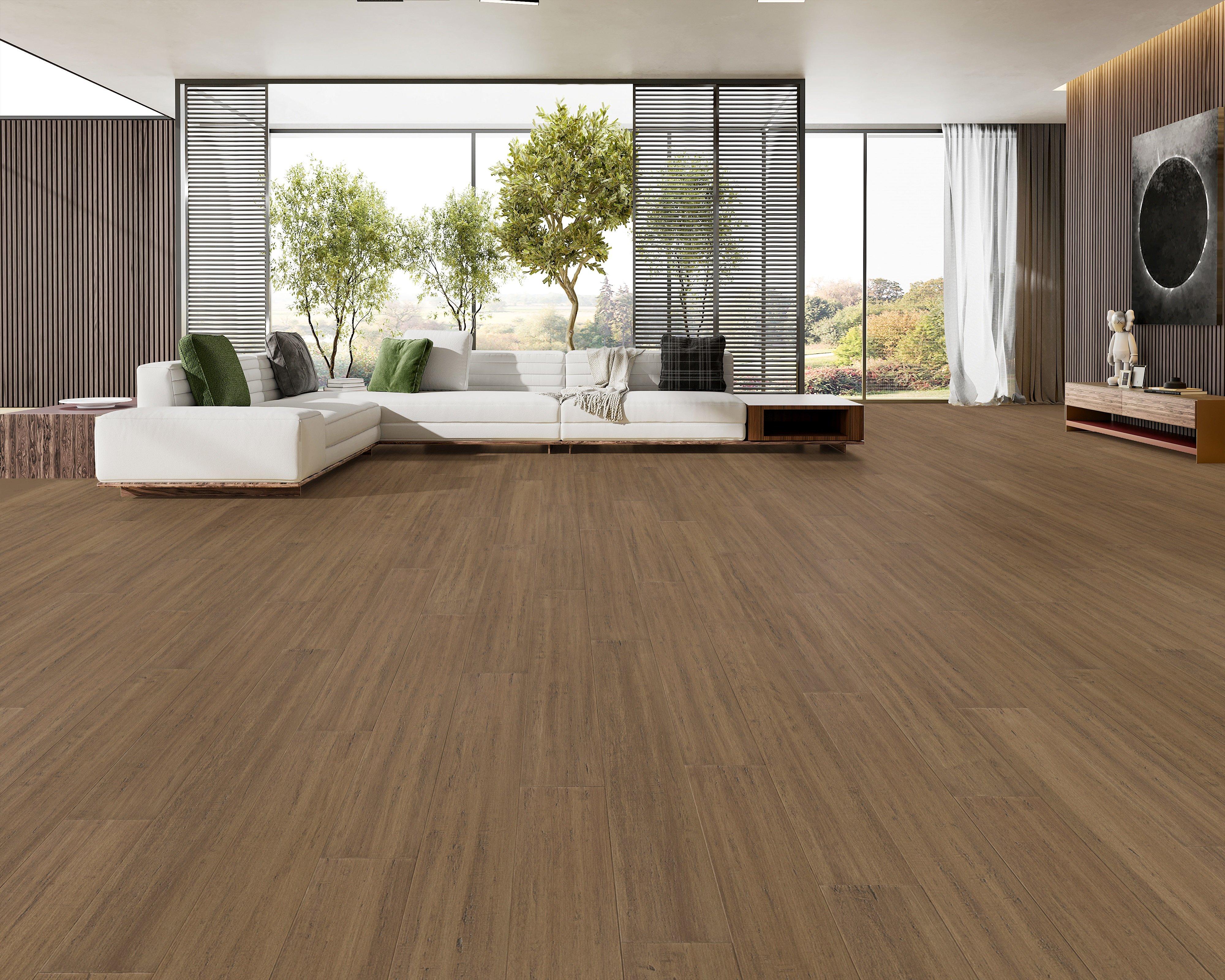 Desert Hill Distressed Solid Stranded Bamboo