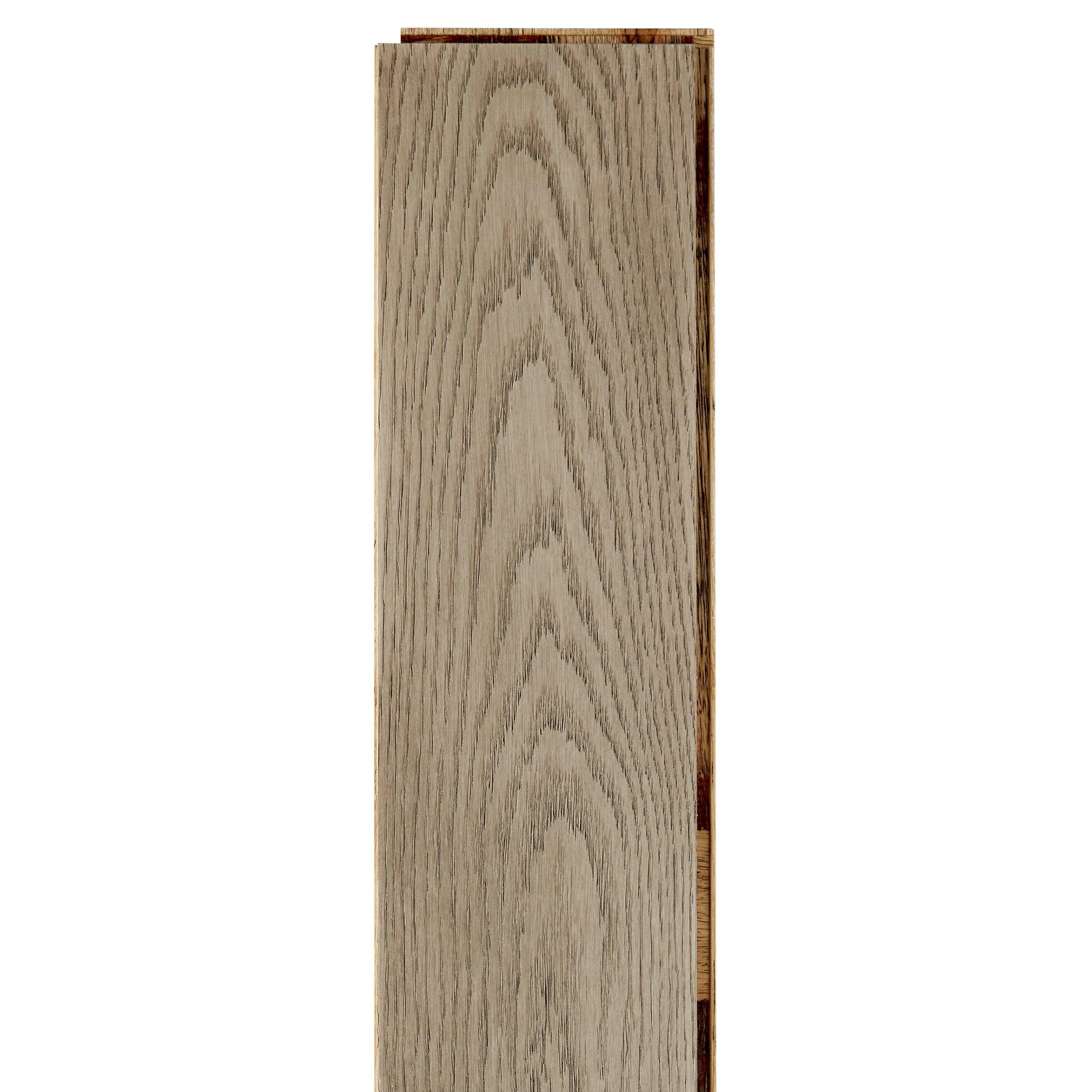 Alden White Oak Wire-Brushed Engineered Hardwood
