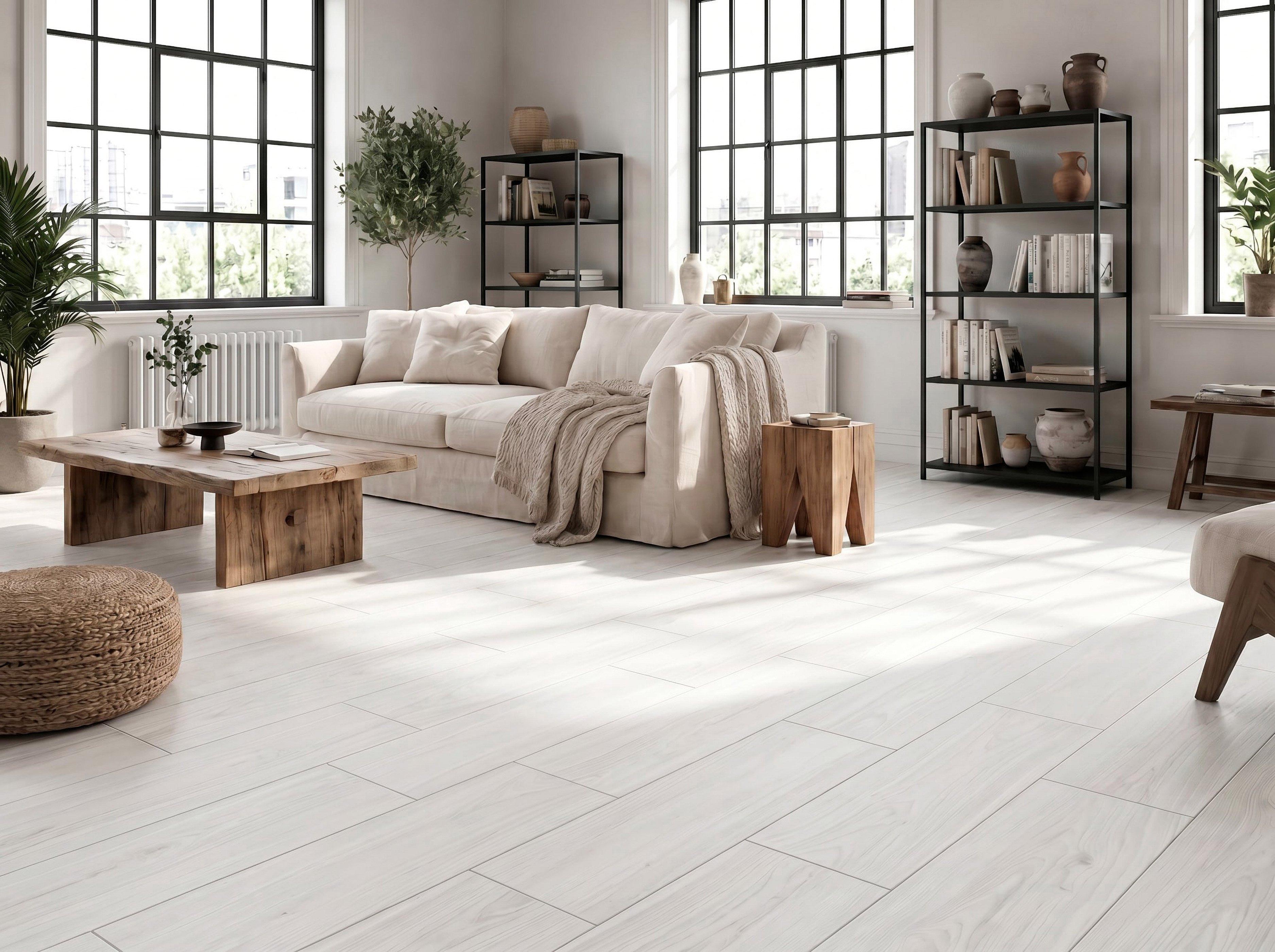 Sucre Blanco Woodplank Matte Ceramic Tile