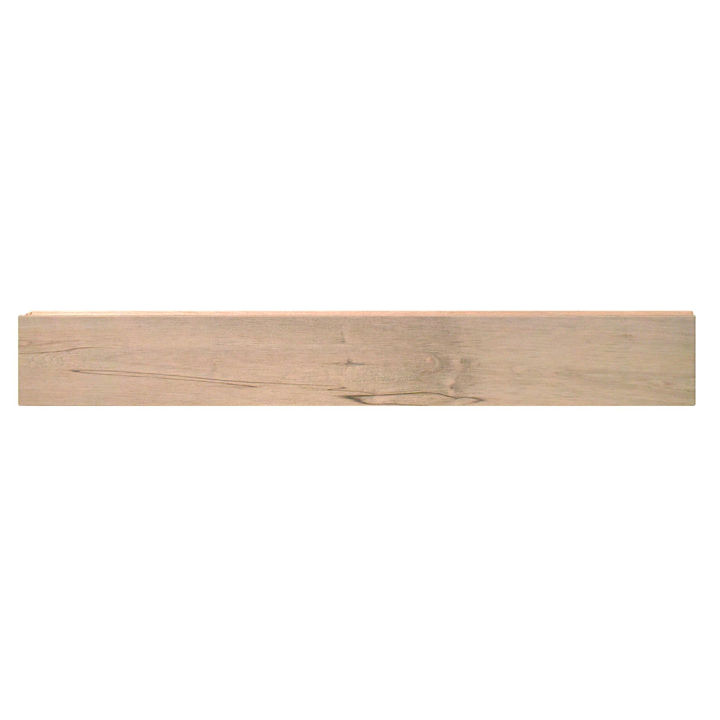 Homdel Maple Wire-Brushed Solid Hardwood