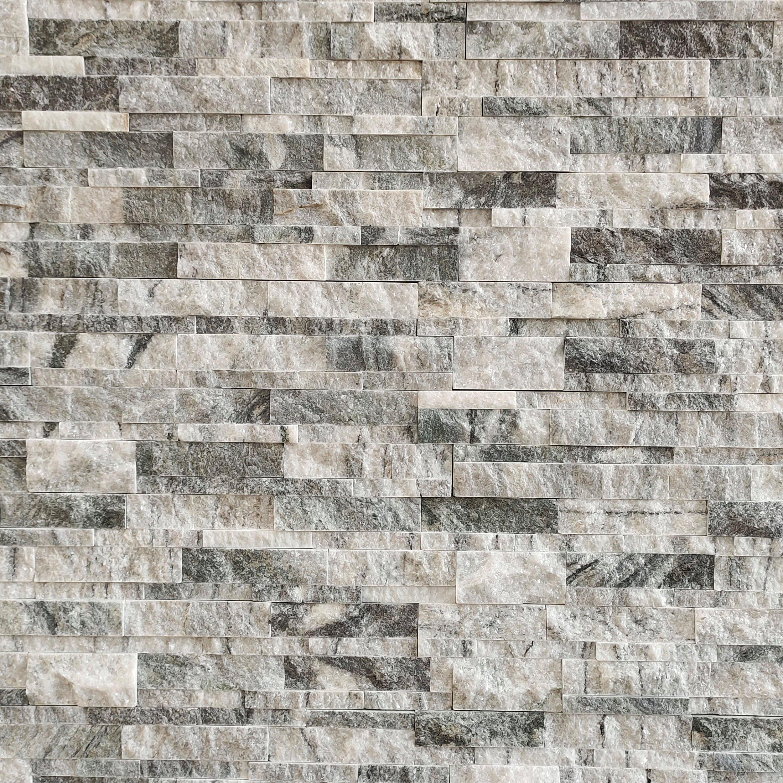 Arctic Mist Splitface Marble Ledger Panel