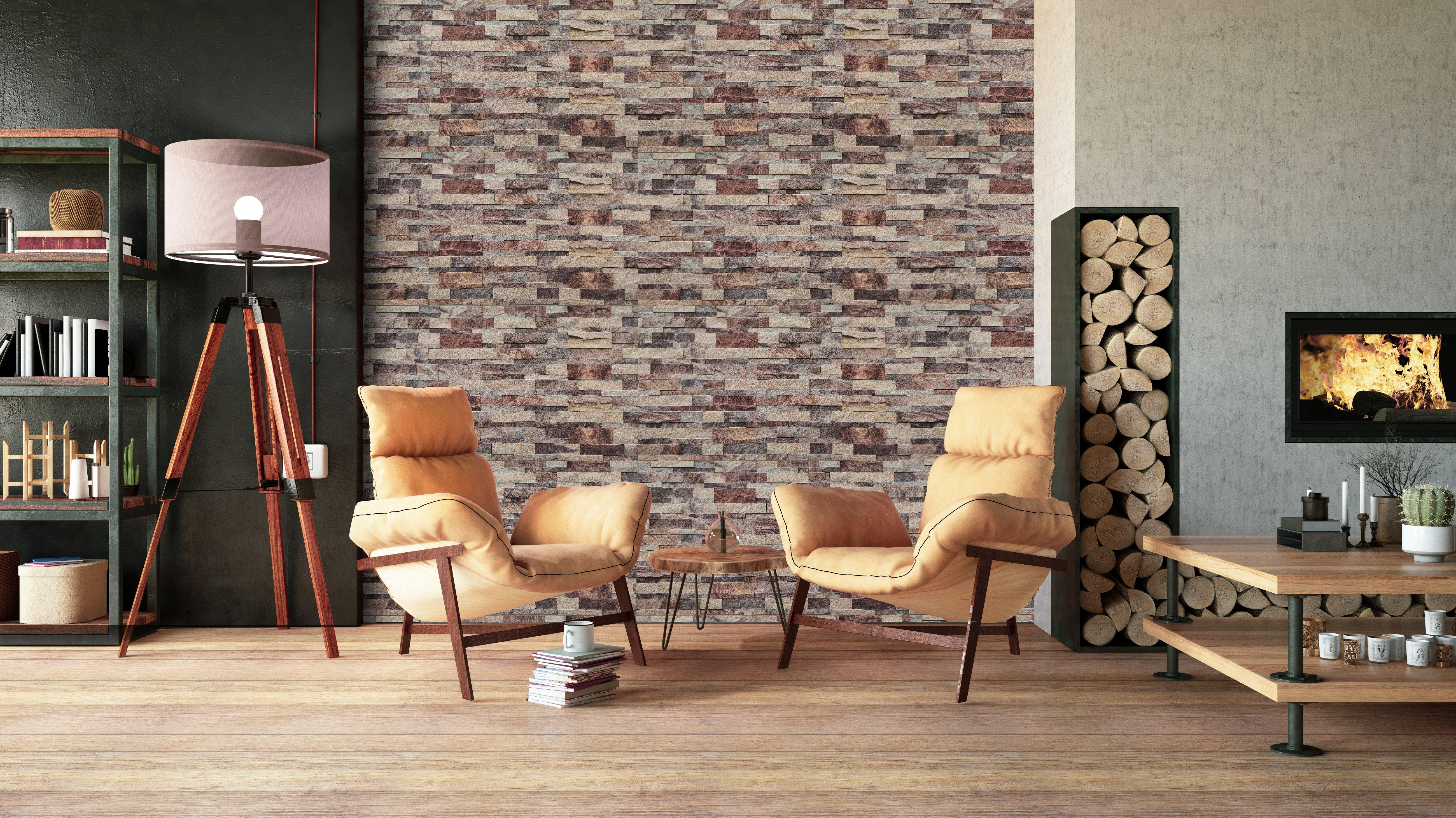 Sedona Splitface Sandstone Ledger Panel