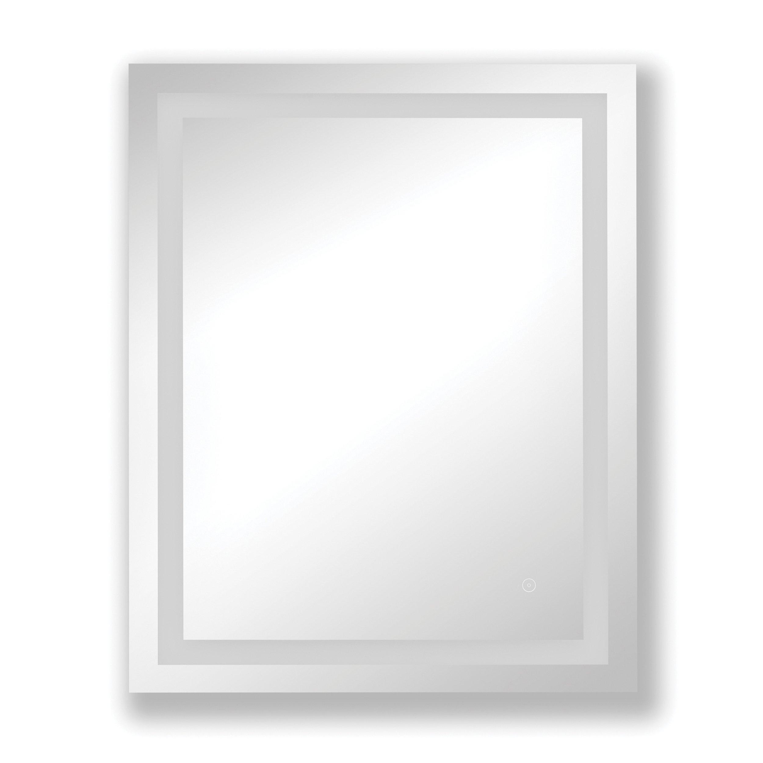 Color Temperature Changing 24 in. LED Mirror