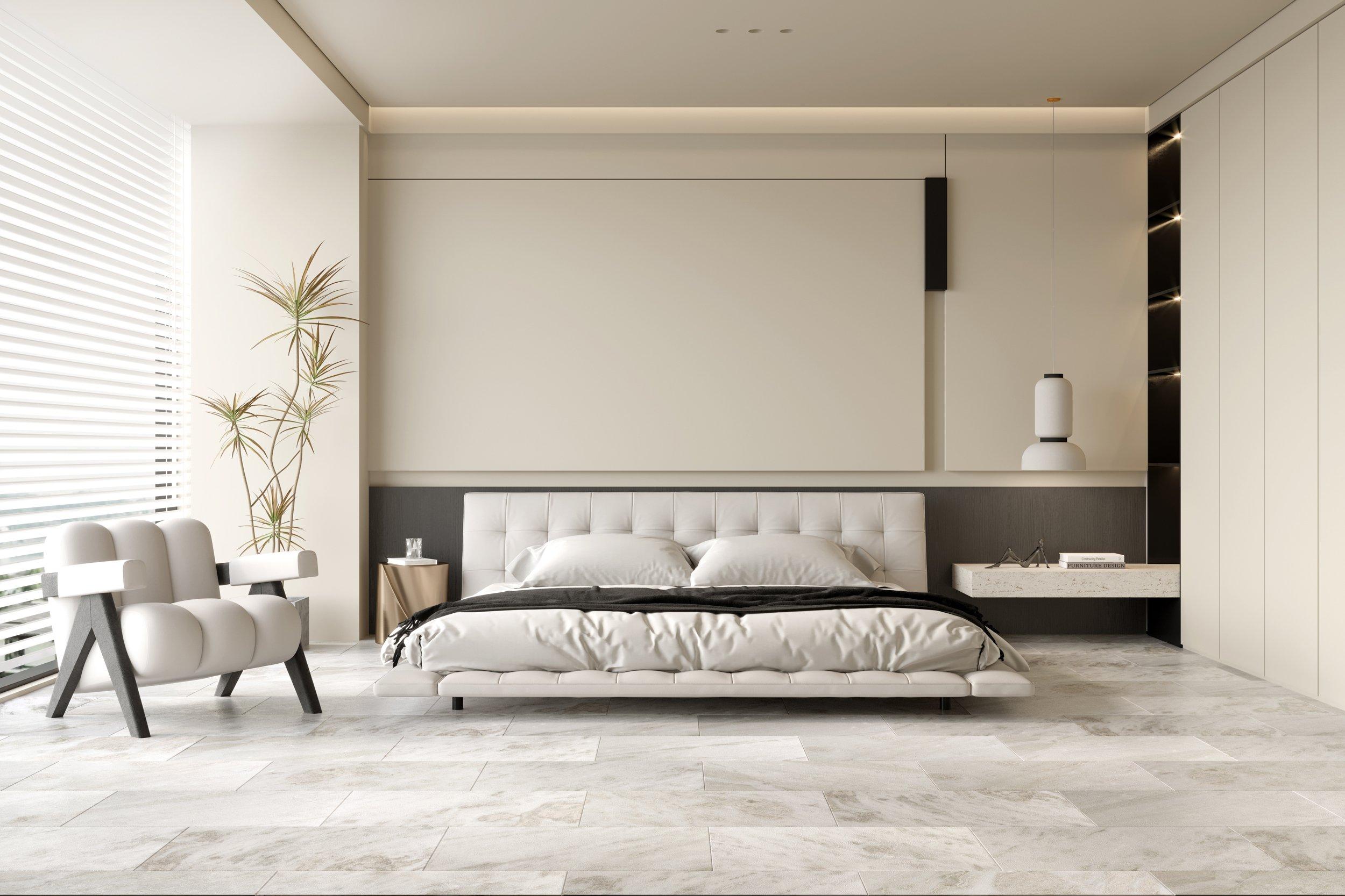 Sahara Carrara Brushed Marble Tile
