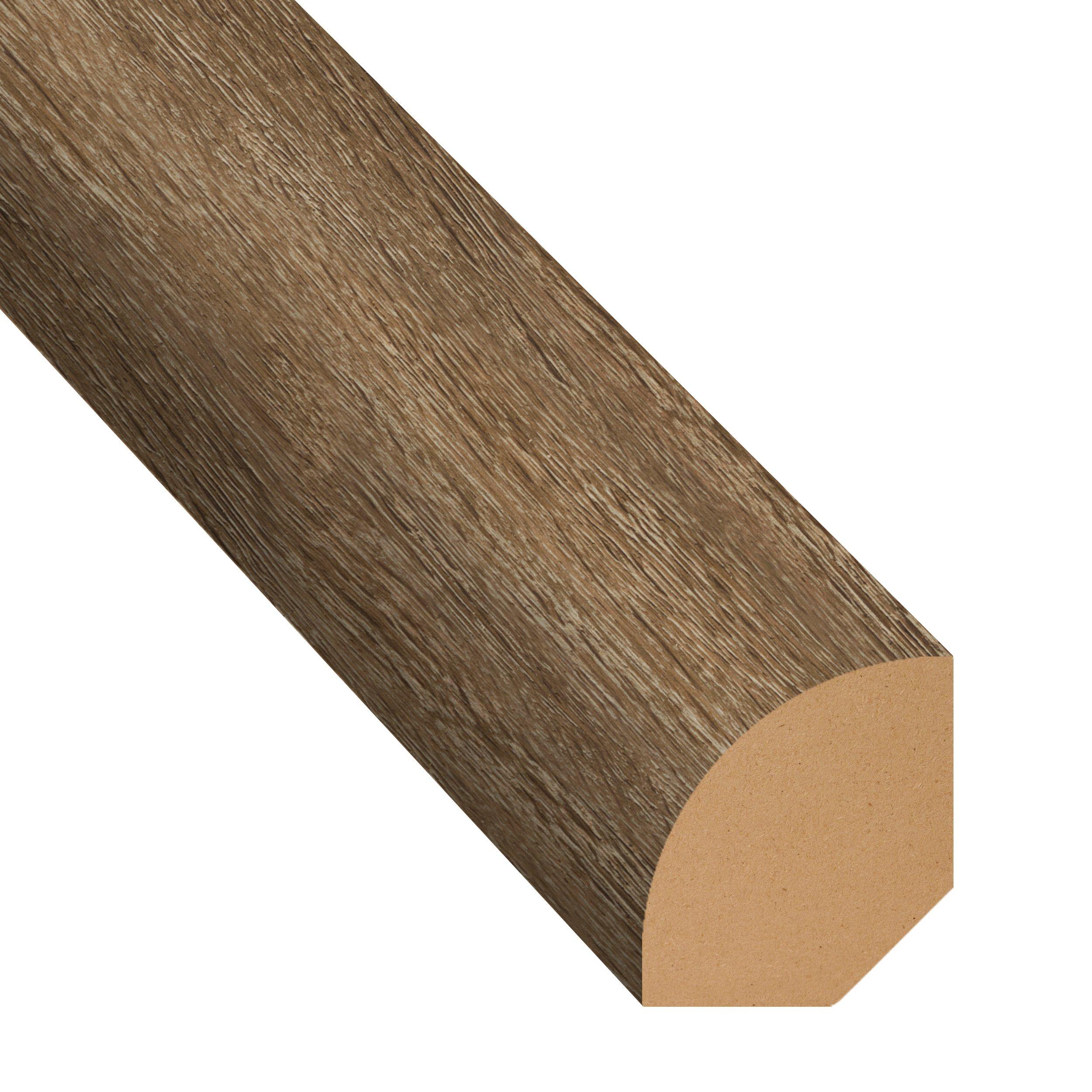 Hazelnut Ceruse 94in. Vinyl Quarter Round