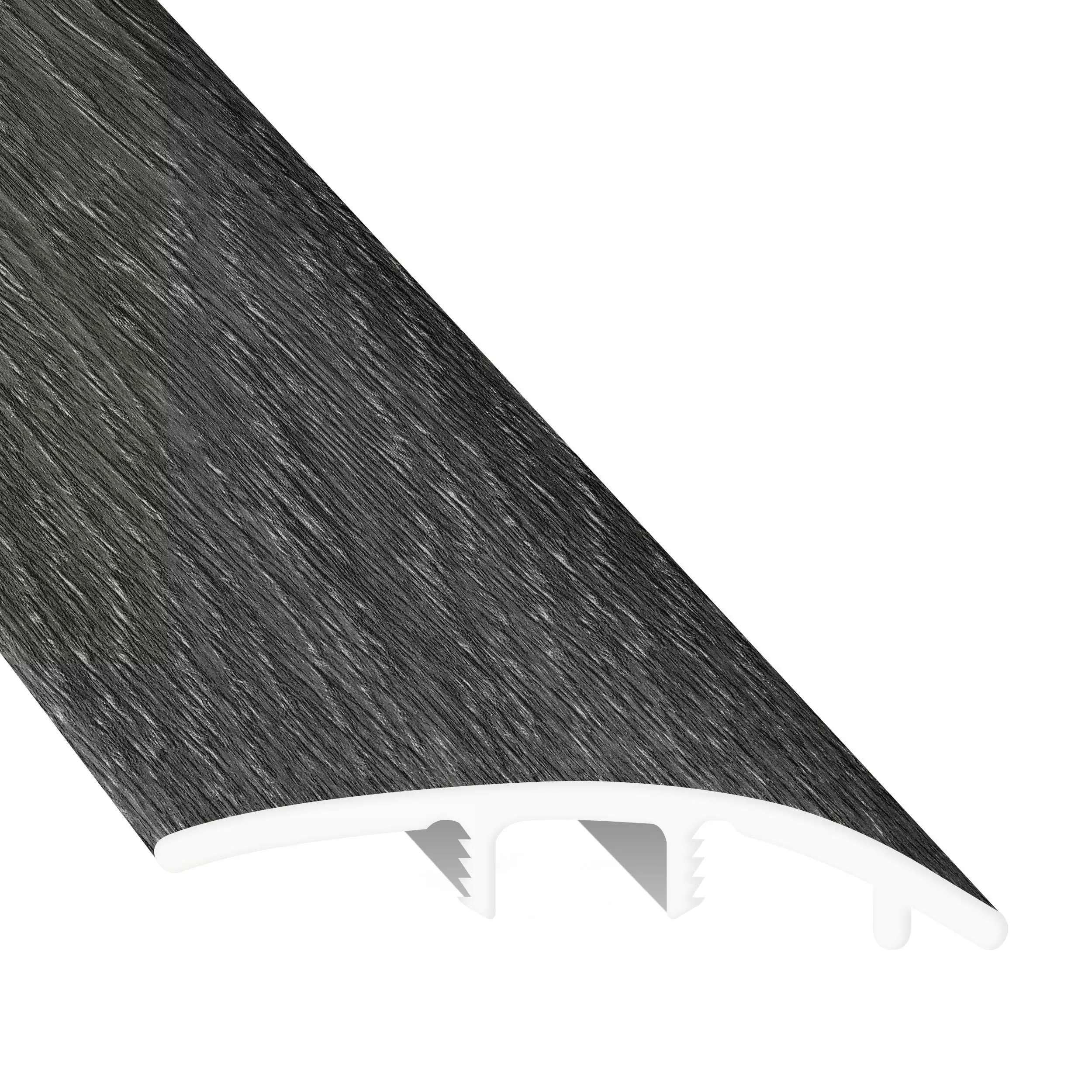 Midtown Charcoal 94in. Vinyl Overlapping Reducer