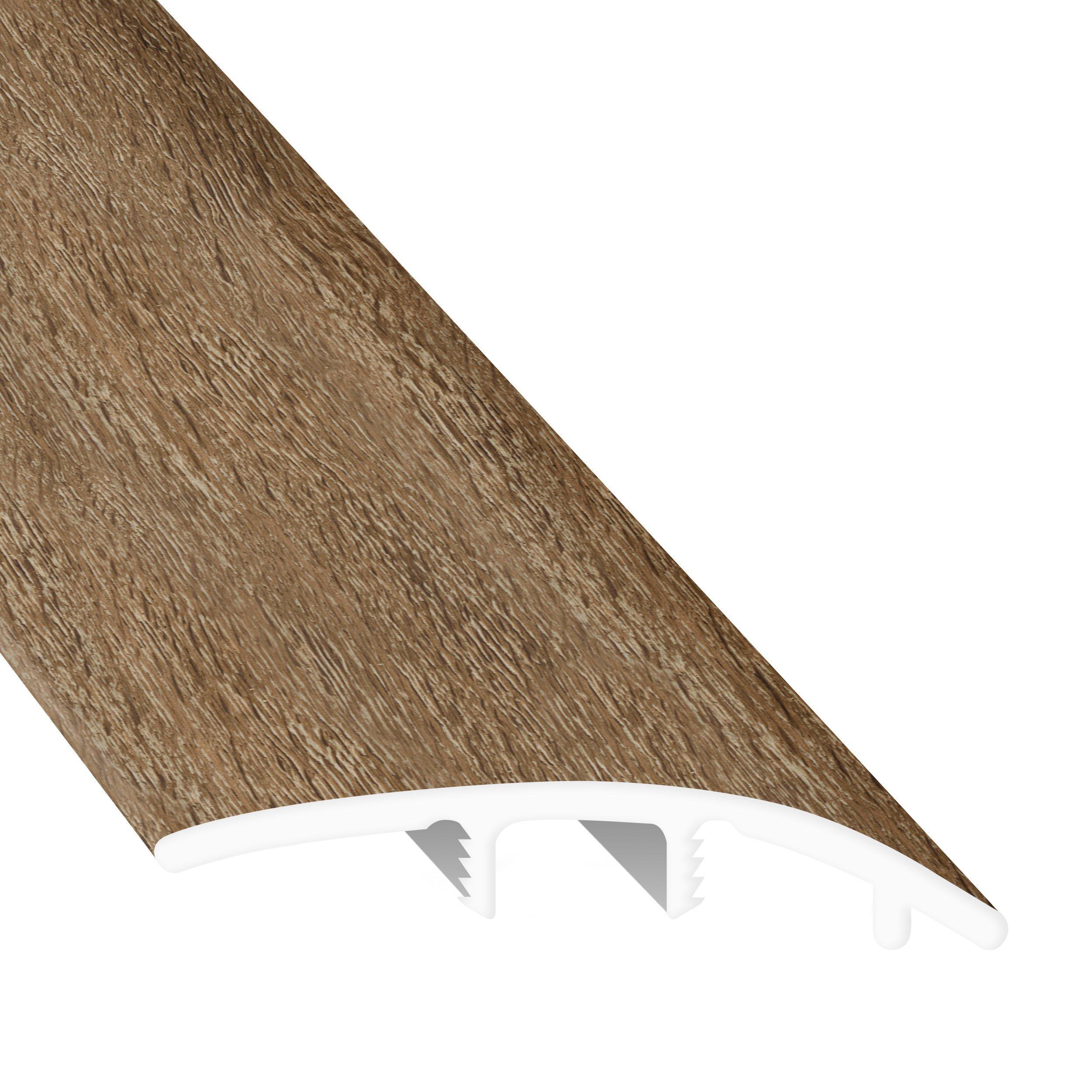Hazelnut Ceruse 94in. Vinyl Overlapping Reducer