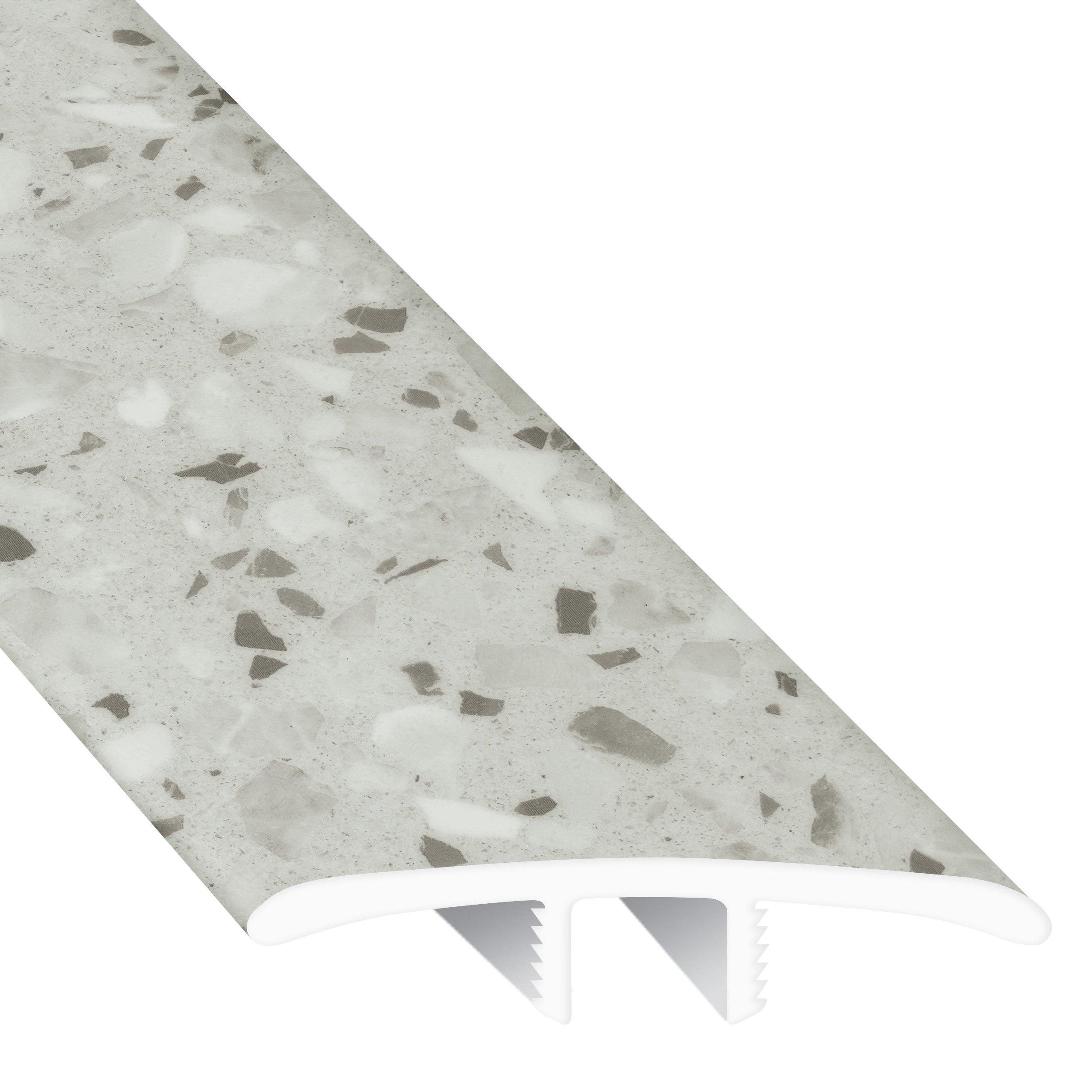 Terrazzo Neutrale 94in. Vinyl T Mold