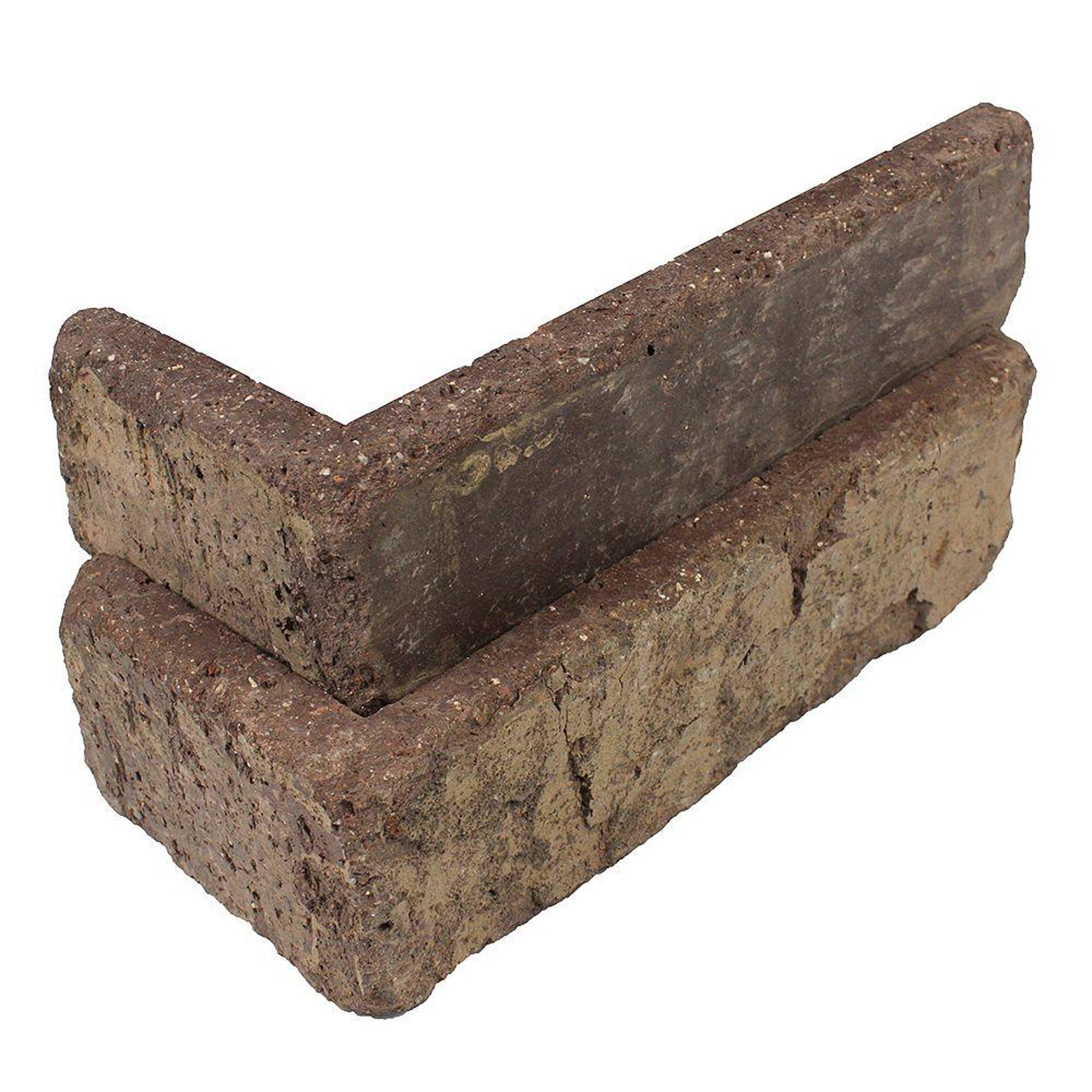 Cafe Mocha Thin Brick Single Corner