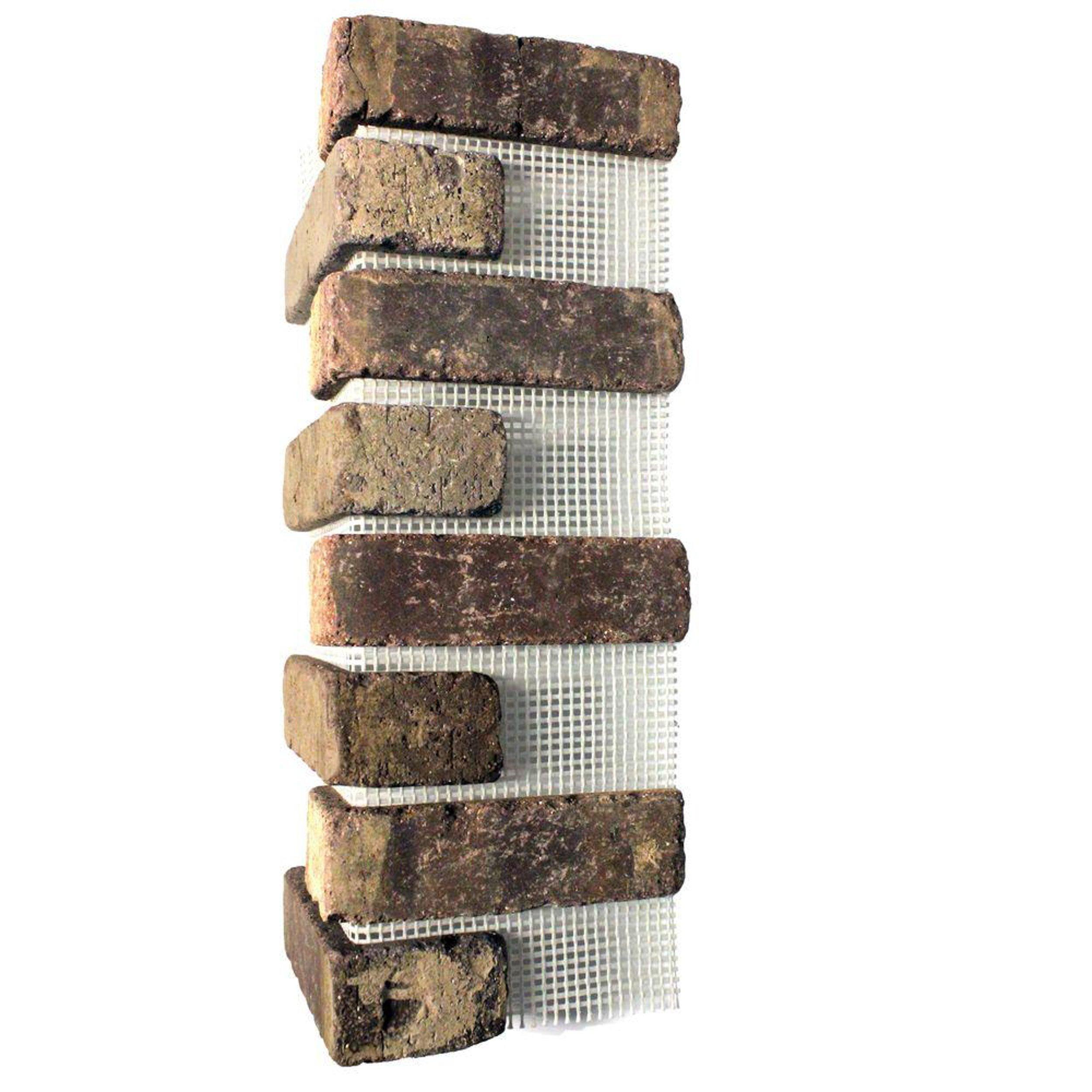 Cafe Mocha Thin Brick Corner