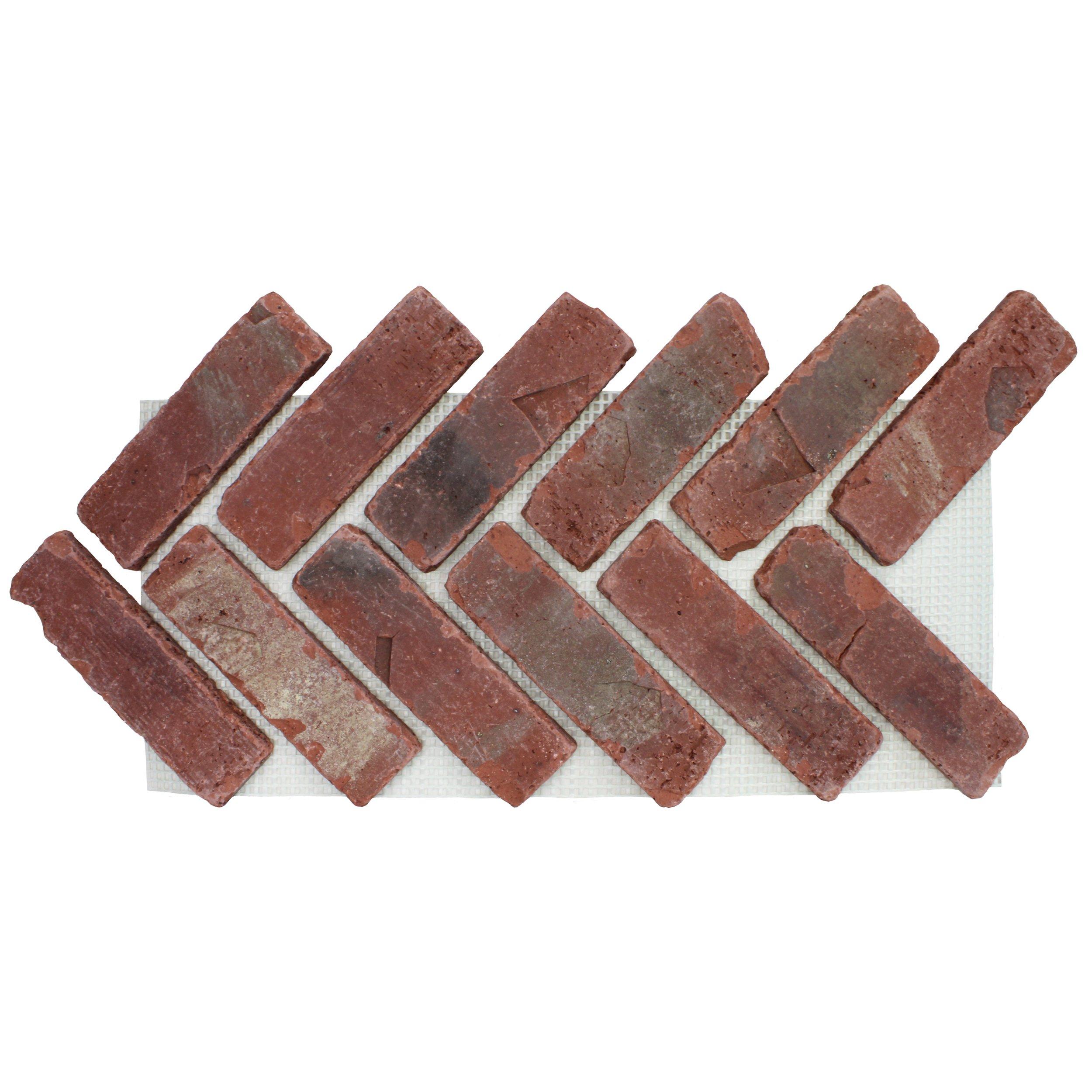 Midtown Thin Brick Herringbone Panel