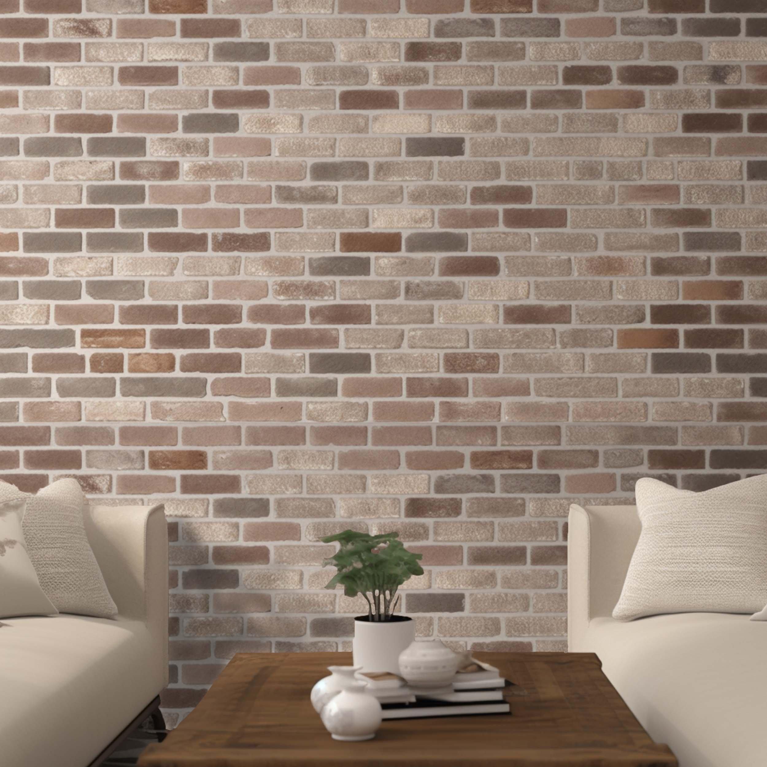 Cobblestone Thin Brick Panel