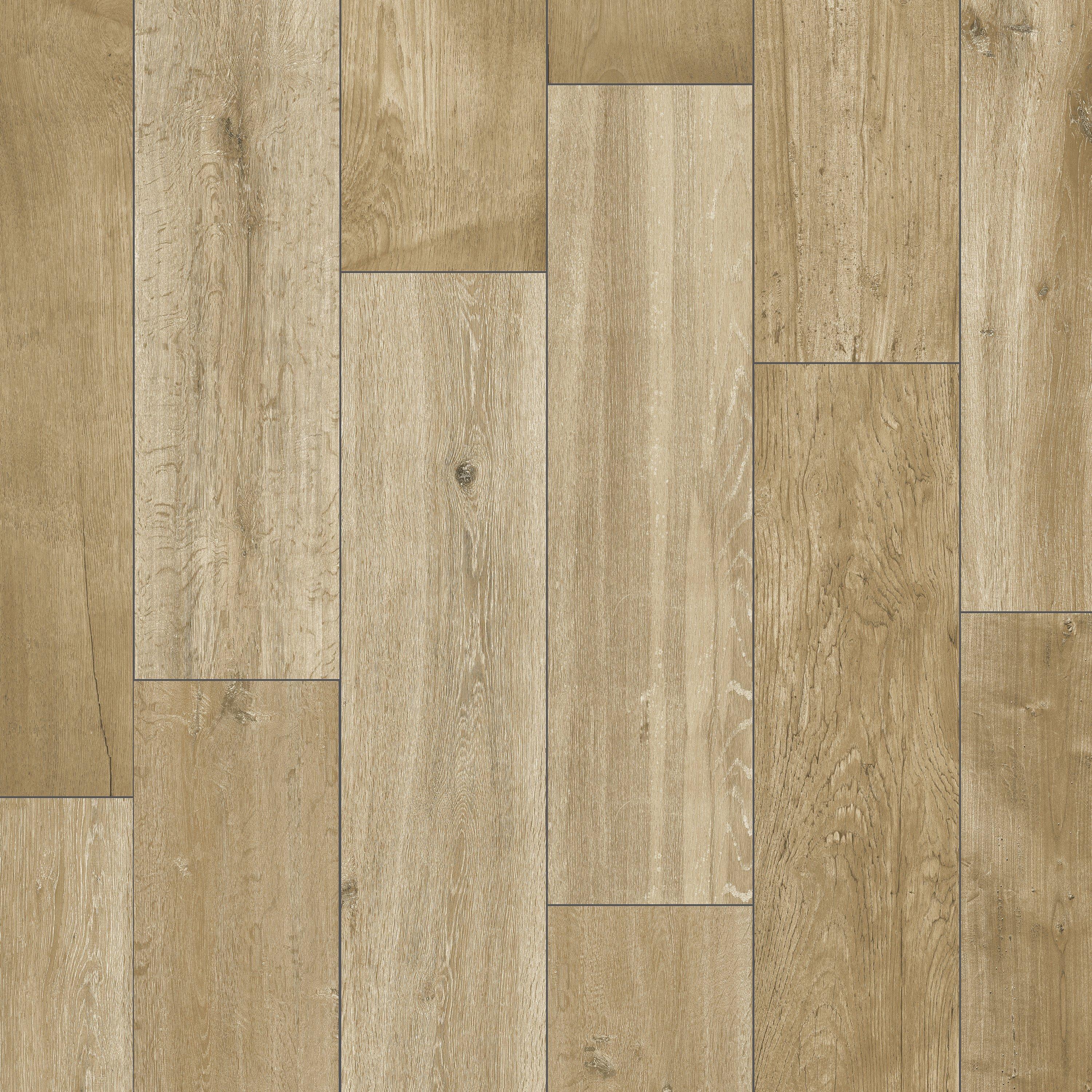 Lumber Honey Porcelain Tile Floor And