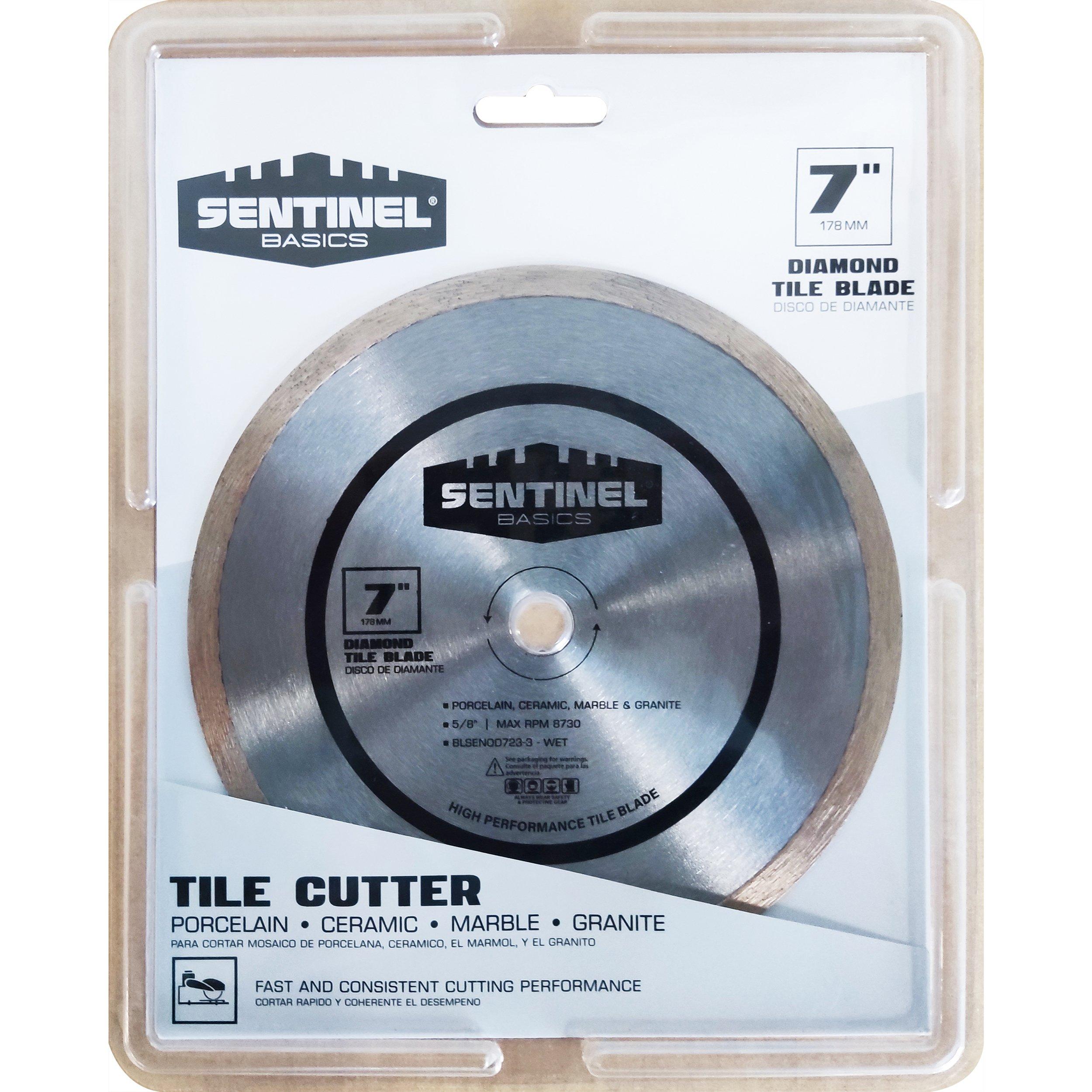 Sentinel Basics 7in. Tile Diamond Blade