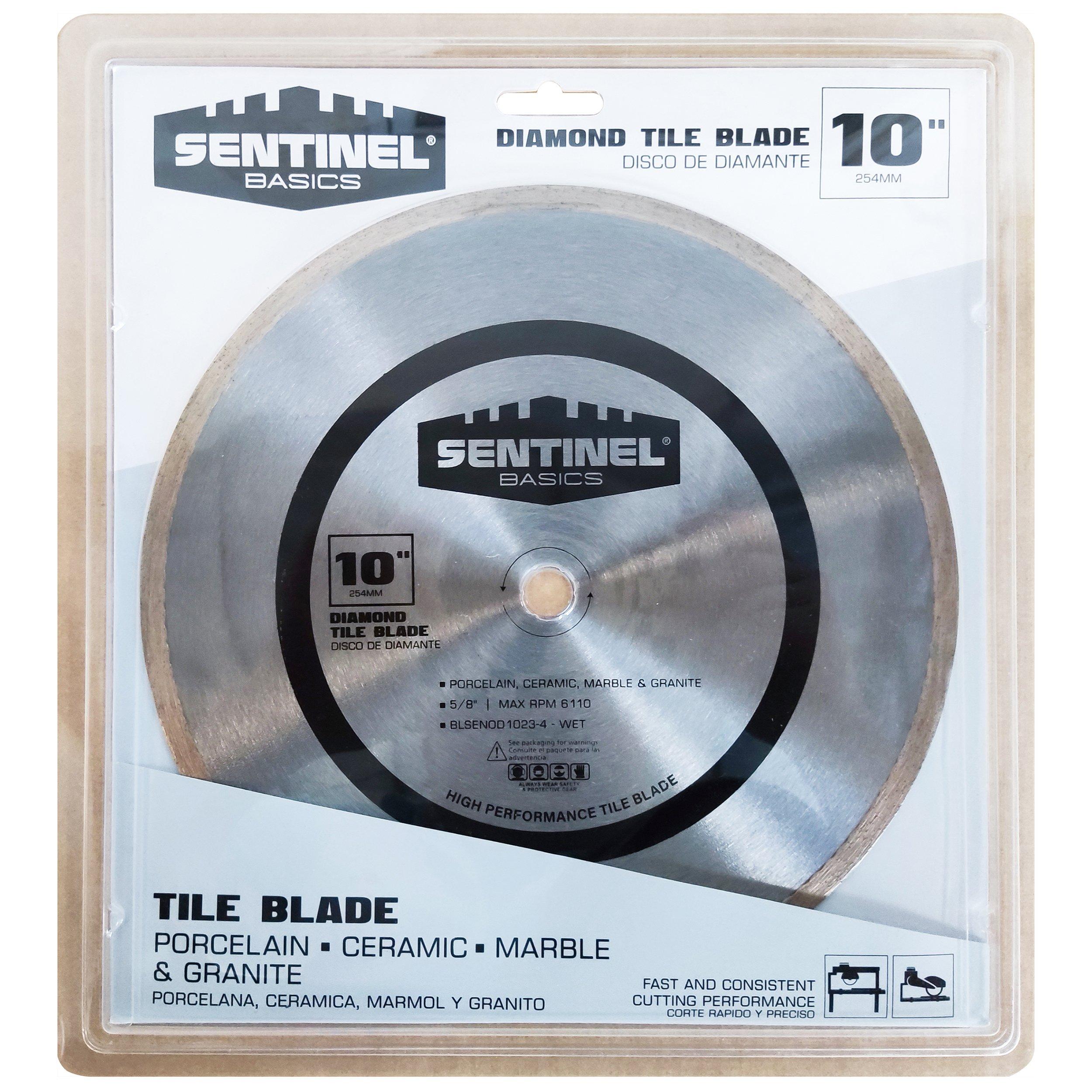 Sentinel Basics 10in. Tile Diamond Blade