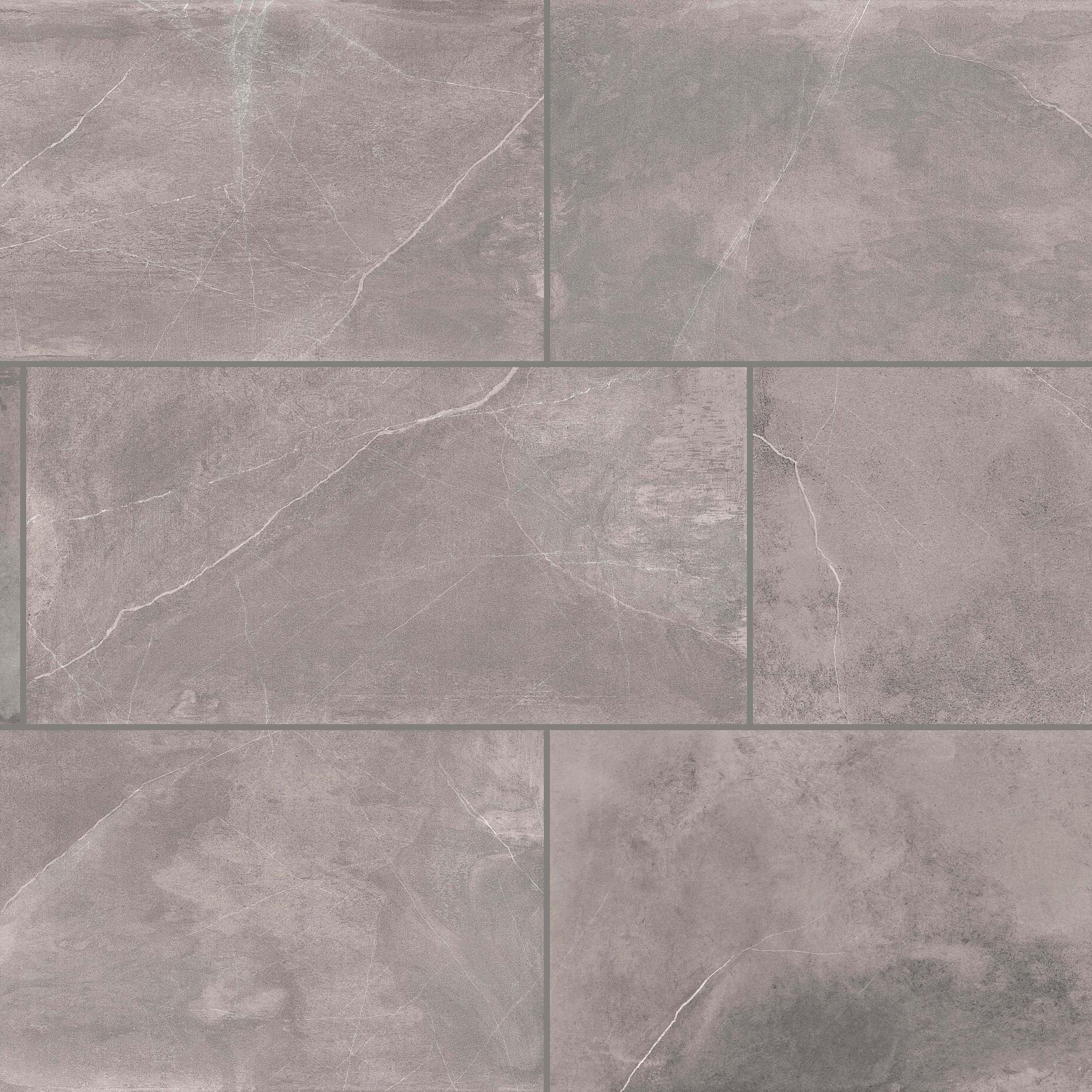 Irving Park Grey II Matte Porcelain Tile