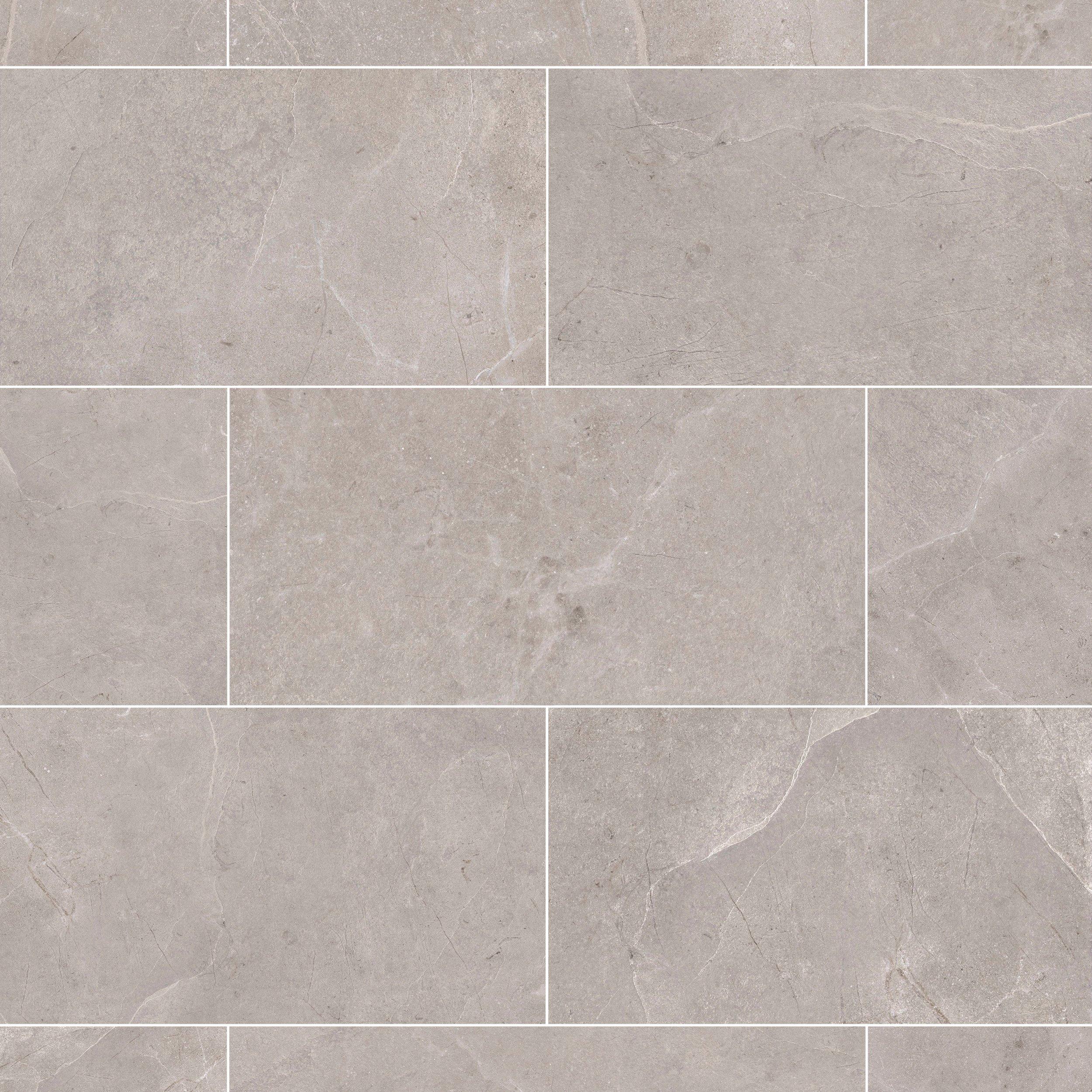 Fairbanks Gray II Matte Porcelain Tile