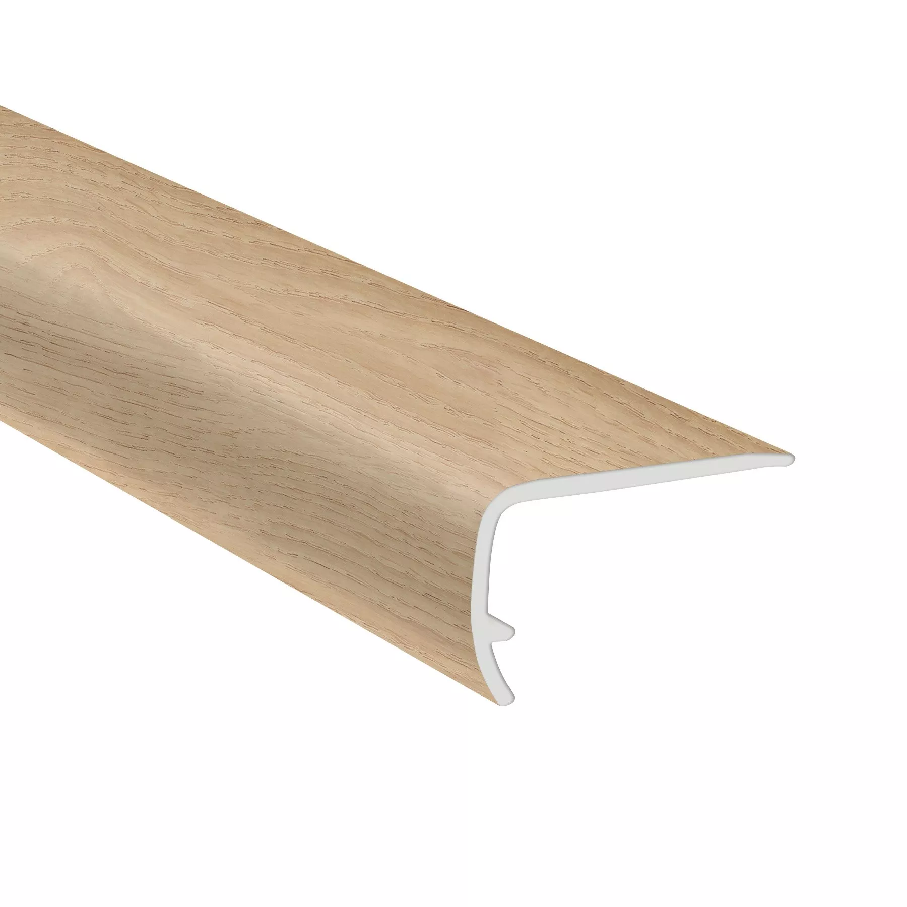 Cashmere Oak 94in. Vinyl Overlapping Stair Nose