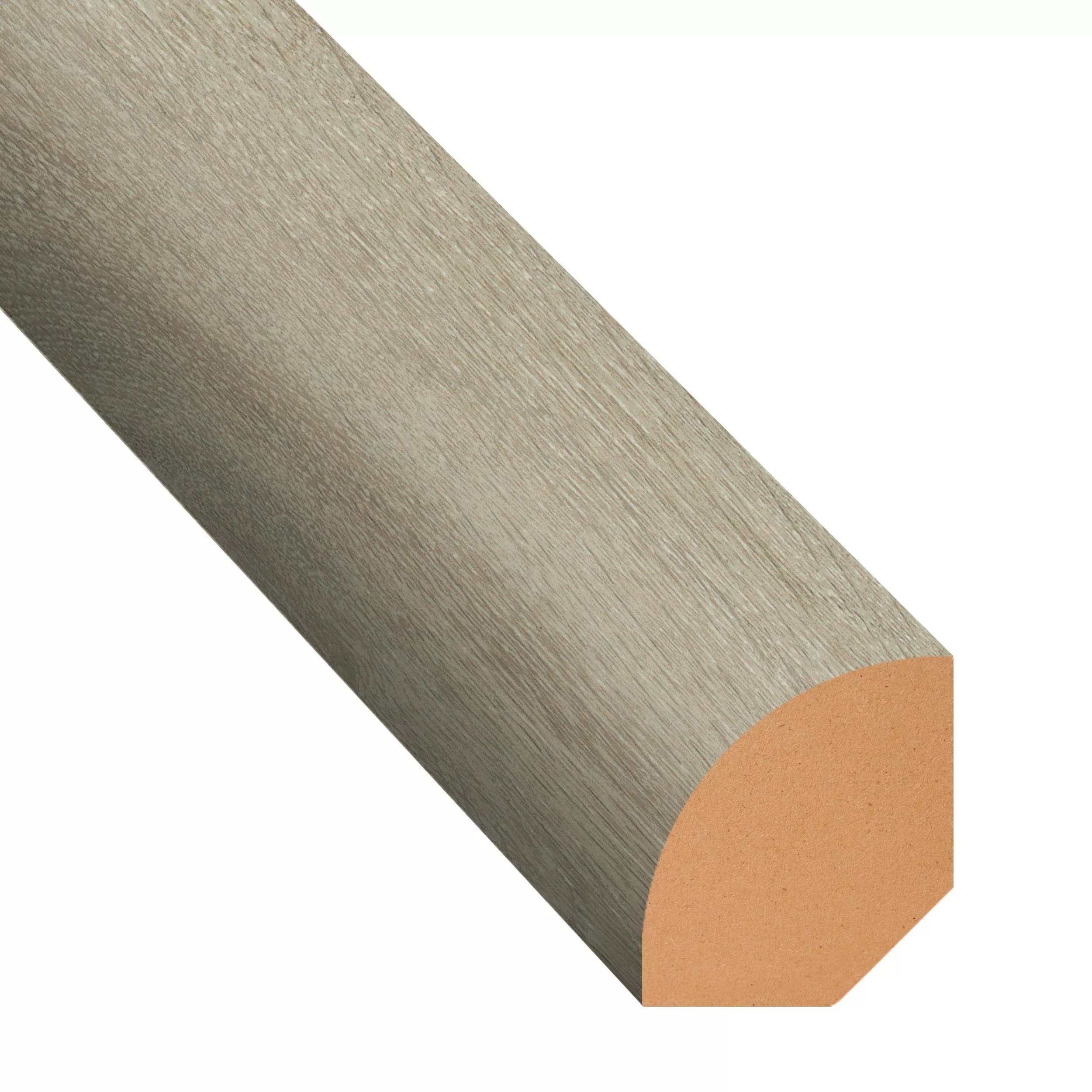 Lightest Gray 94in. Vinyl Quarter Round Floor and Decor