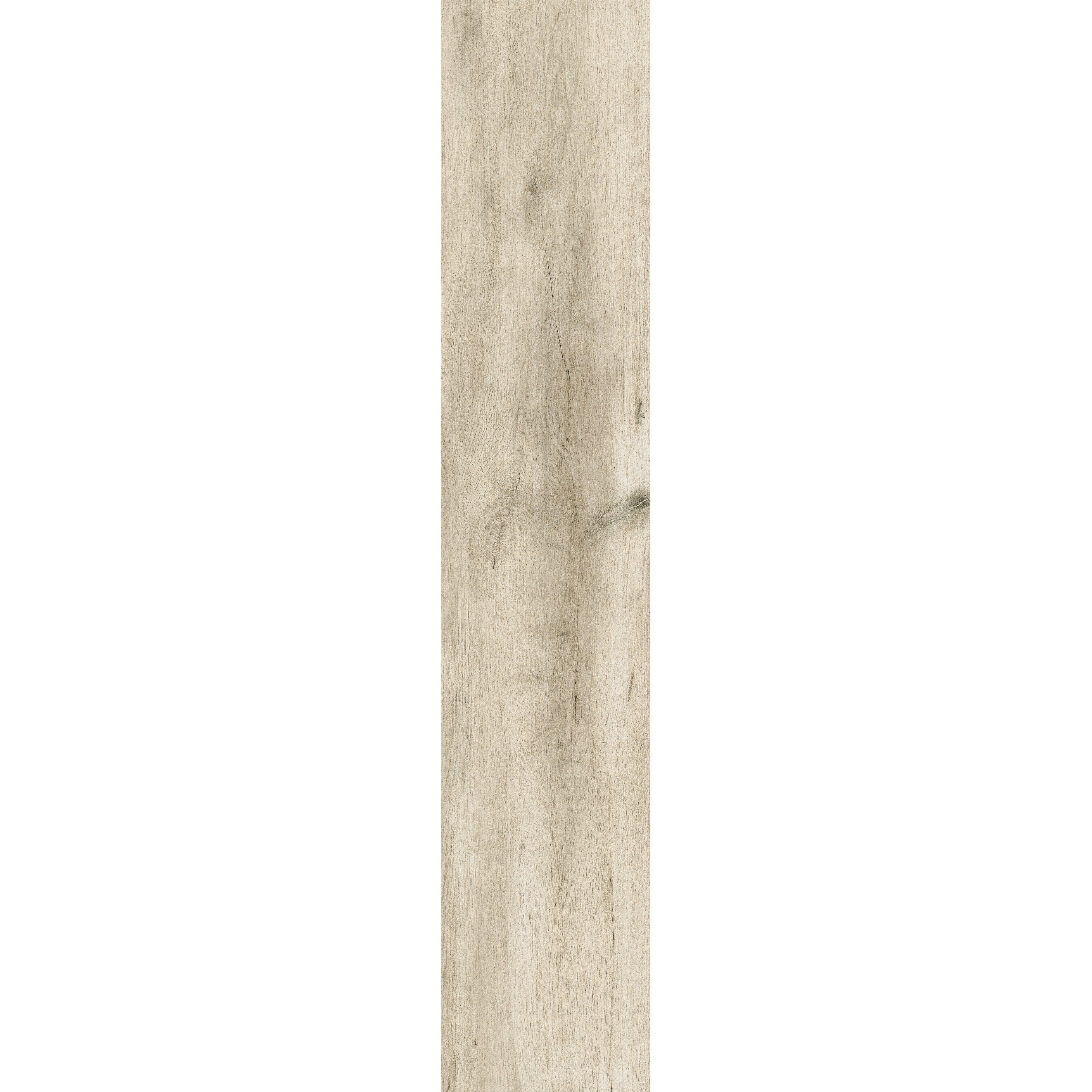 Meadow Blanco Wood Plank Matte Porcelain Tile