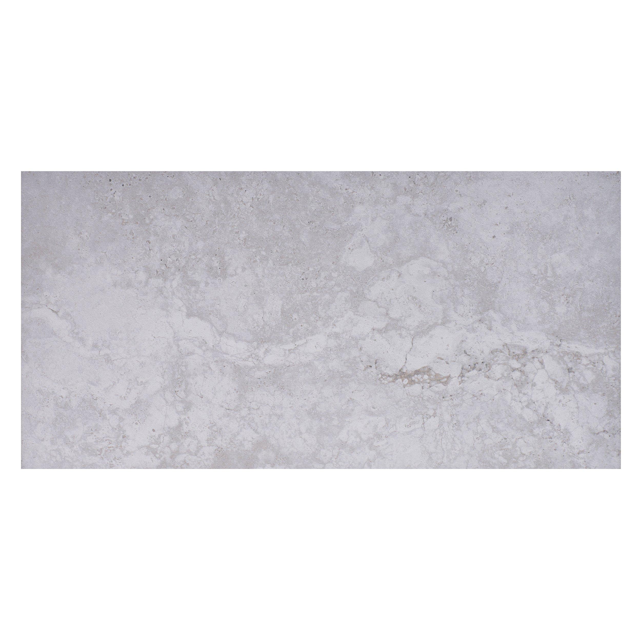 White Platina Series Porcelain Floor Tile, Thickness: 5-10 mm, Size: Medium