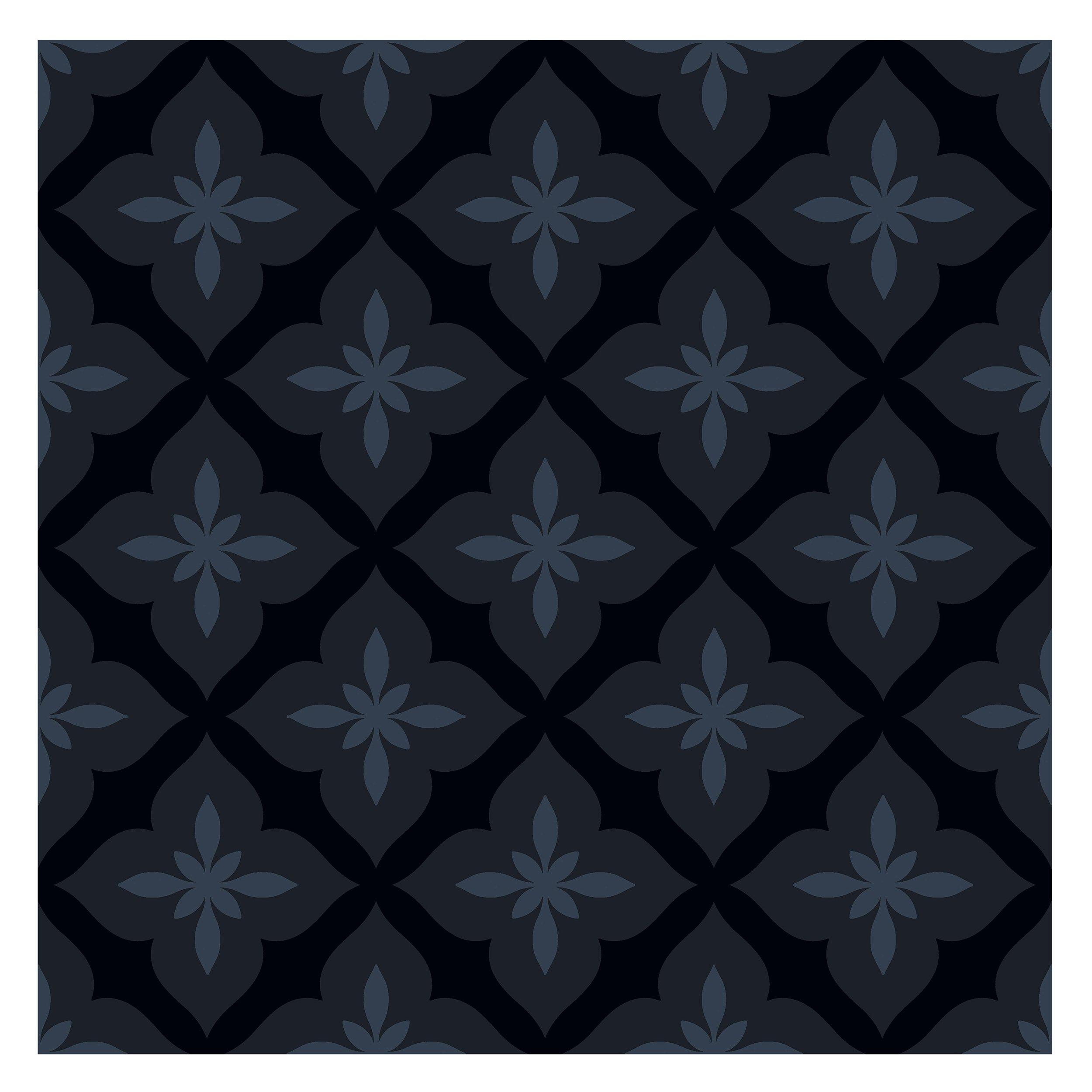 Midnight Noir Matte Porcelain Tile