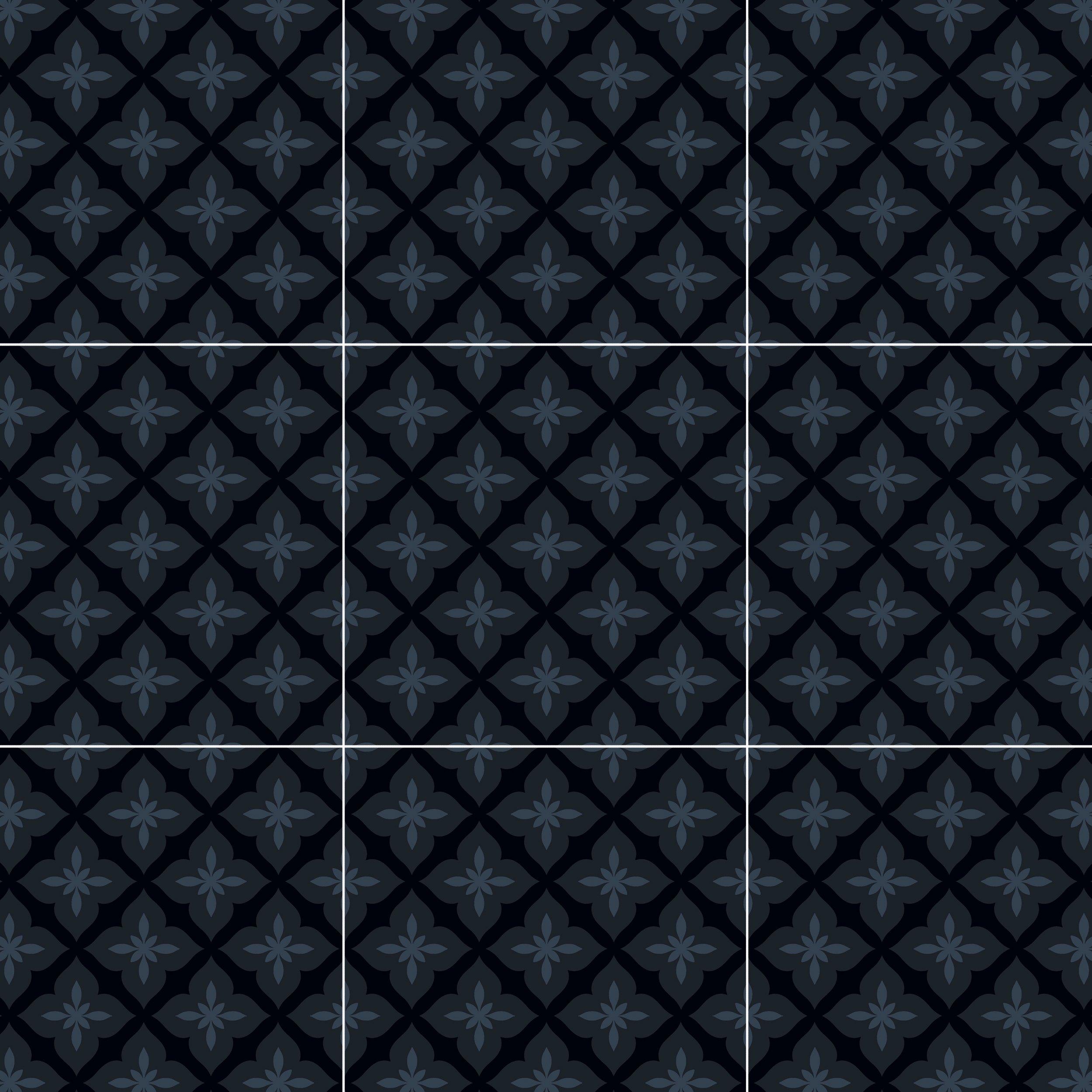 Midnight Noir Matte Porcelain Tile