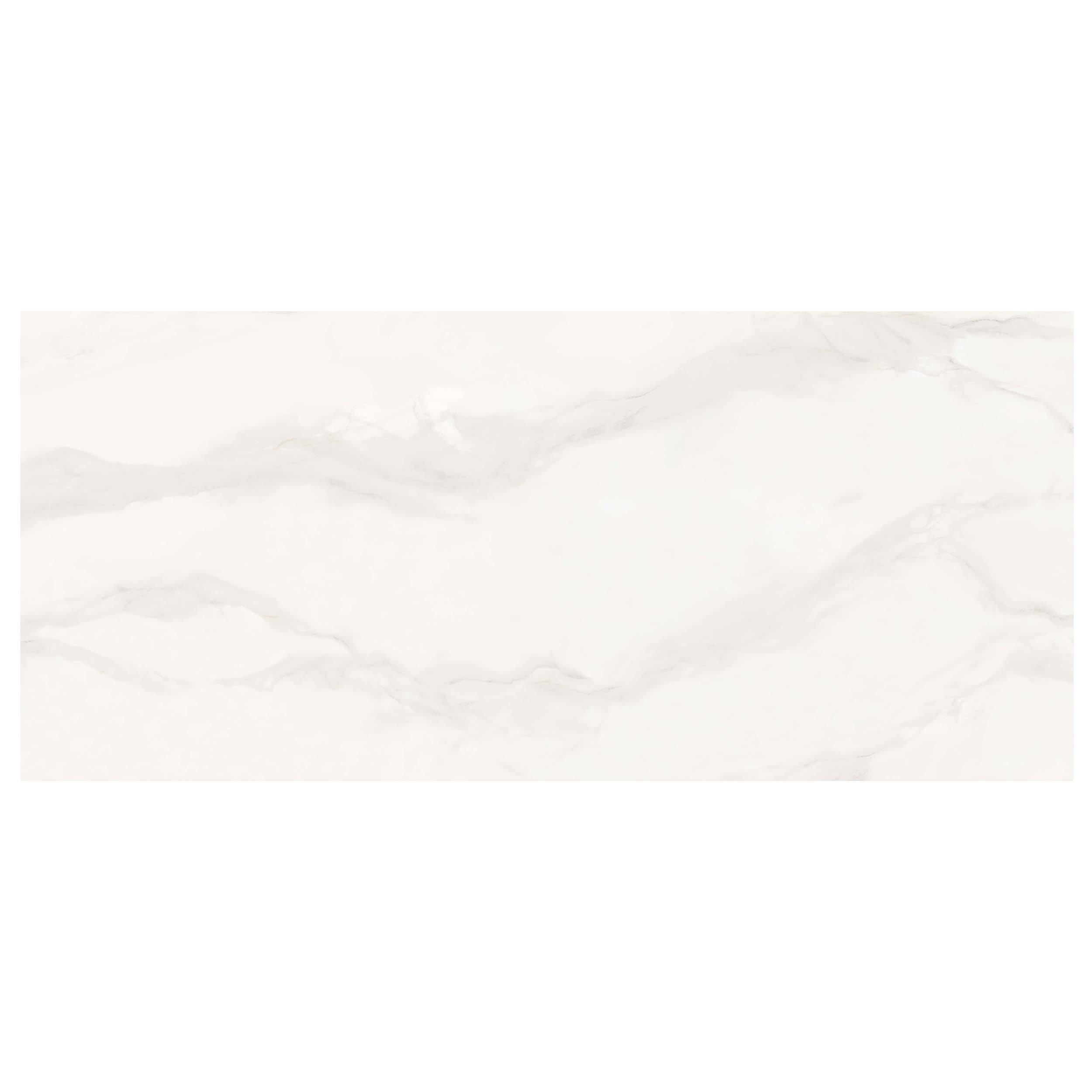 Sample - Andover White Matte Porcelain Slab