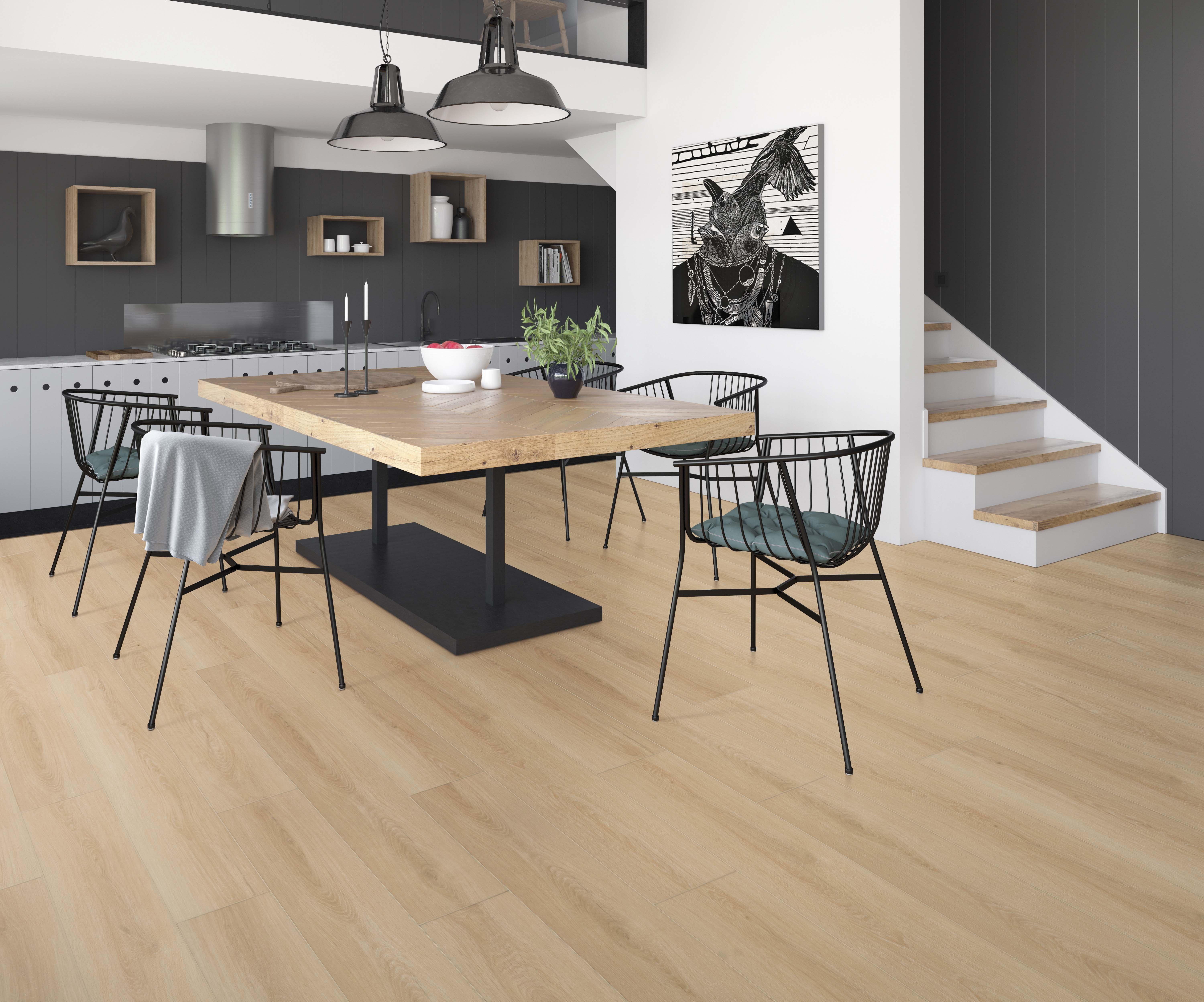 Poplar Trace Waterproof Rigid Core Luxury Vinyl Plank - Foam Pad