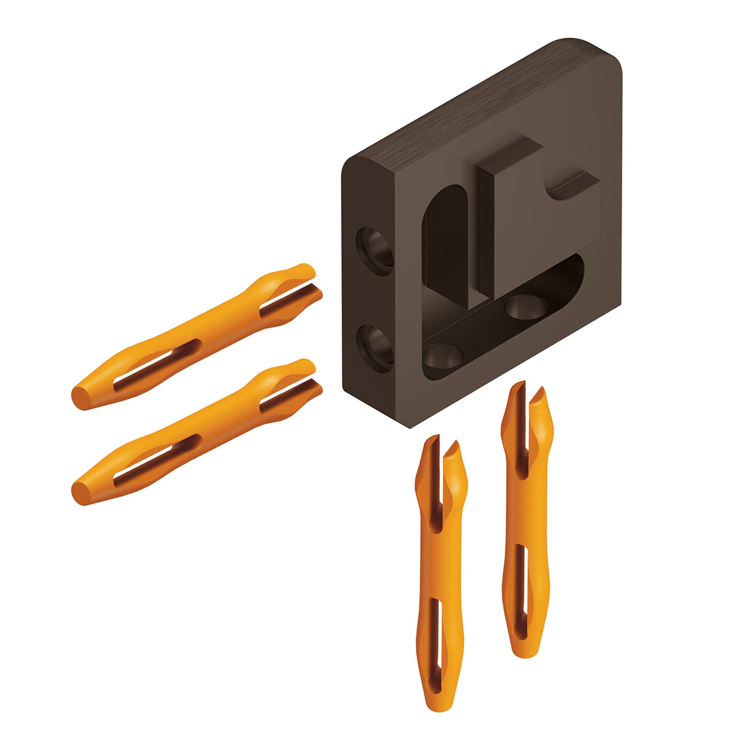 Schluter Jolly Out Corner 1/2in. Brushed Antique Bronze