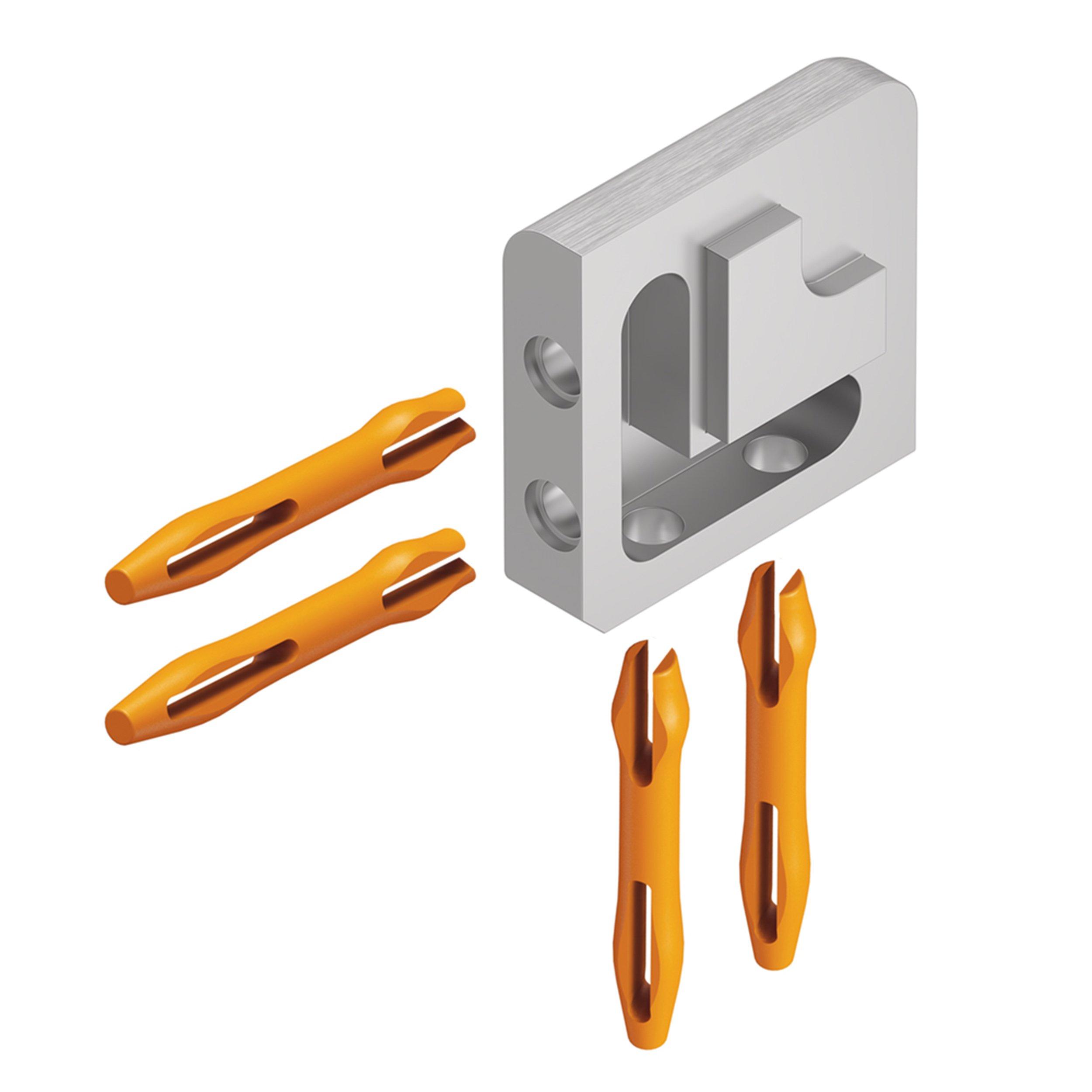 Schluter Jolly Out Corner 1/2in. Brushed Chrome