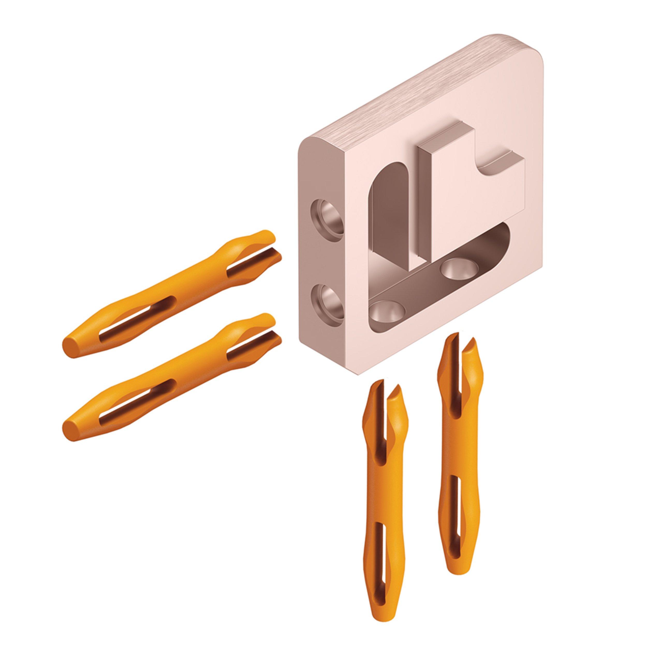 Schluter Jolly Out Corner 1/2in. Brushed Copper