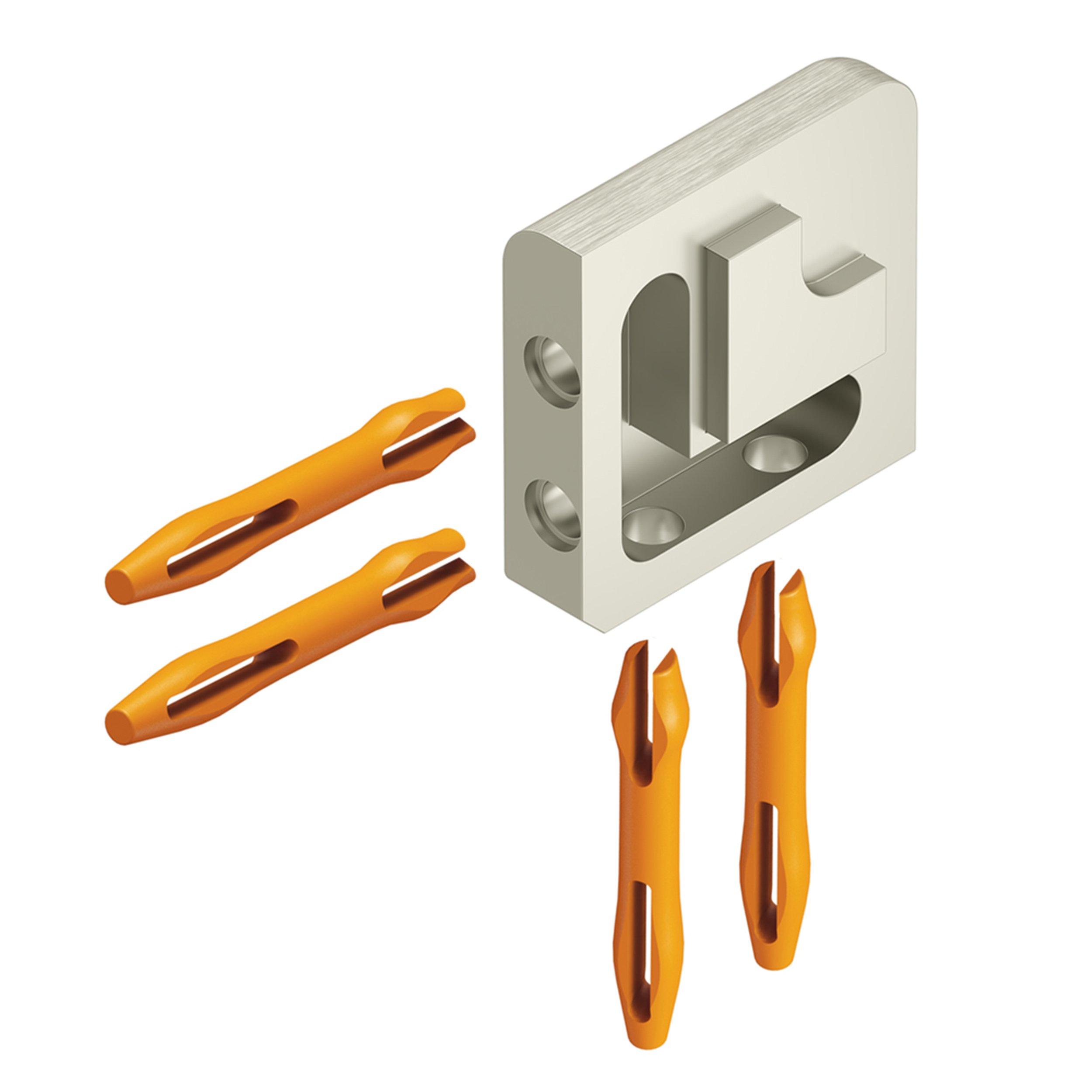 Schluter Jolly Out Corner 1/2in. Brushed Nickel