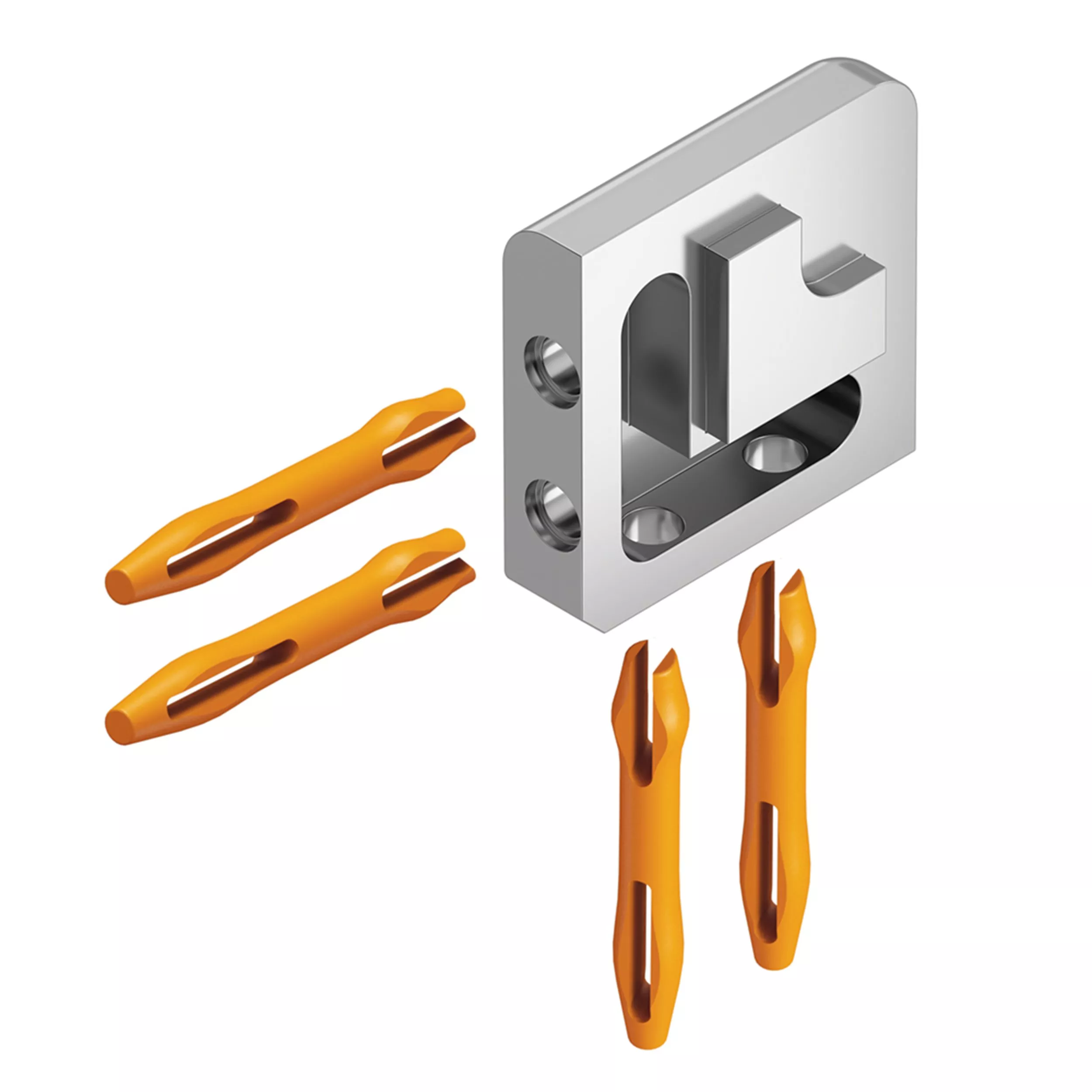 Schluter Jolly Out Corner 1/2in. Polished Chrome