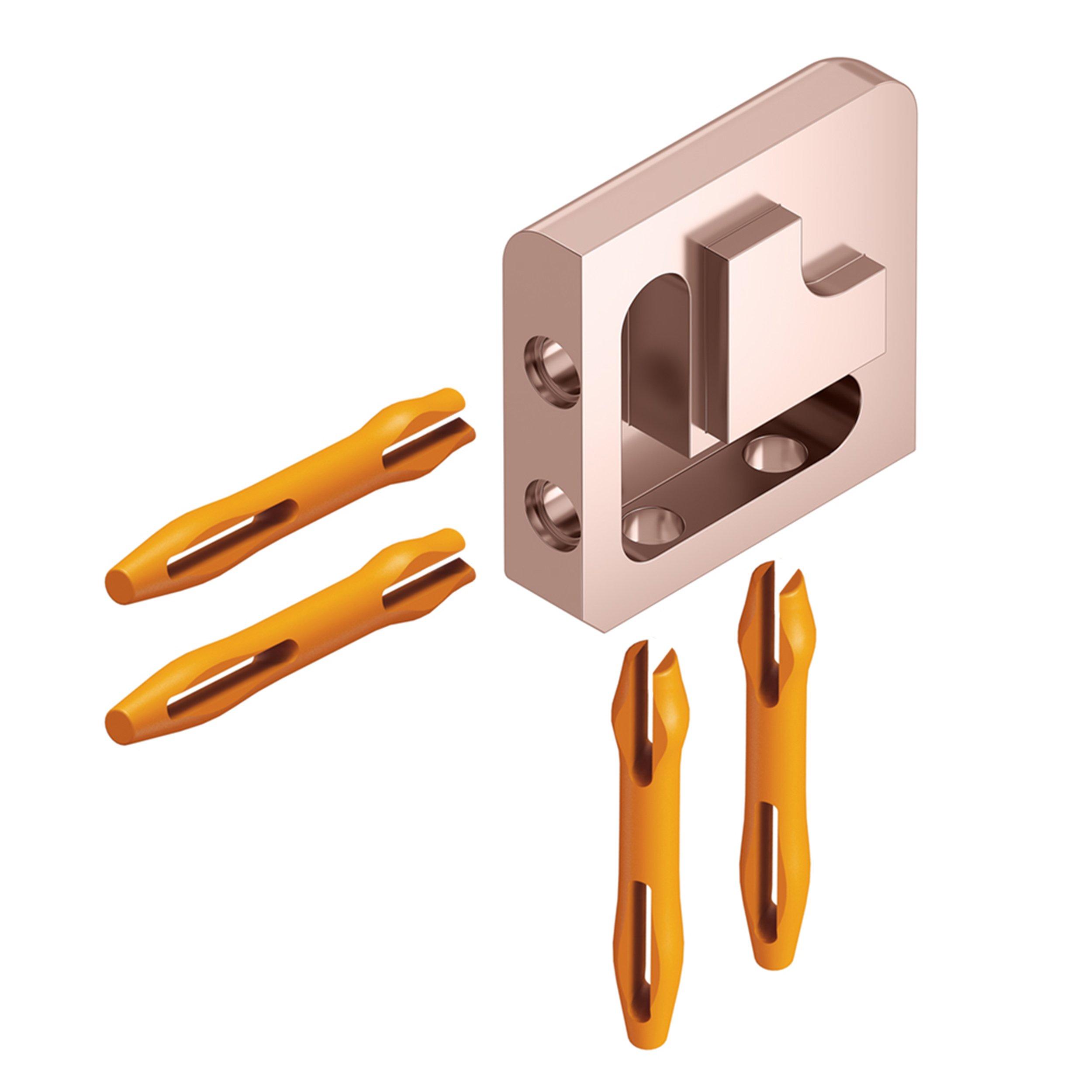 Schluter Jolly Out Corner 1/2in. Polished Copper
