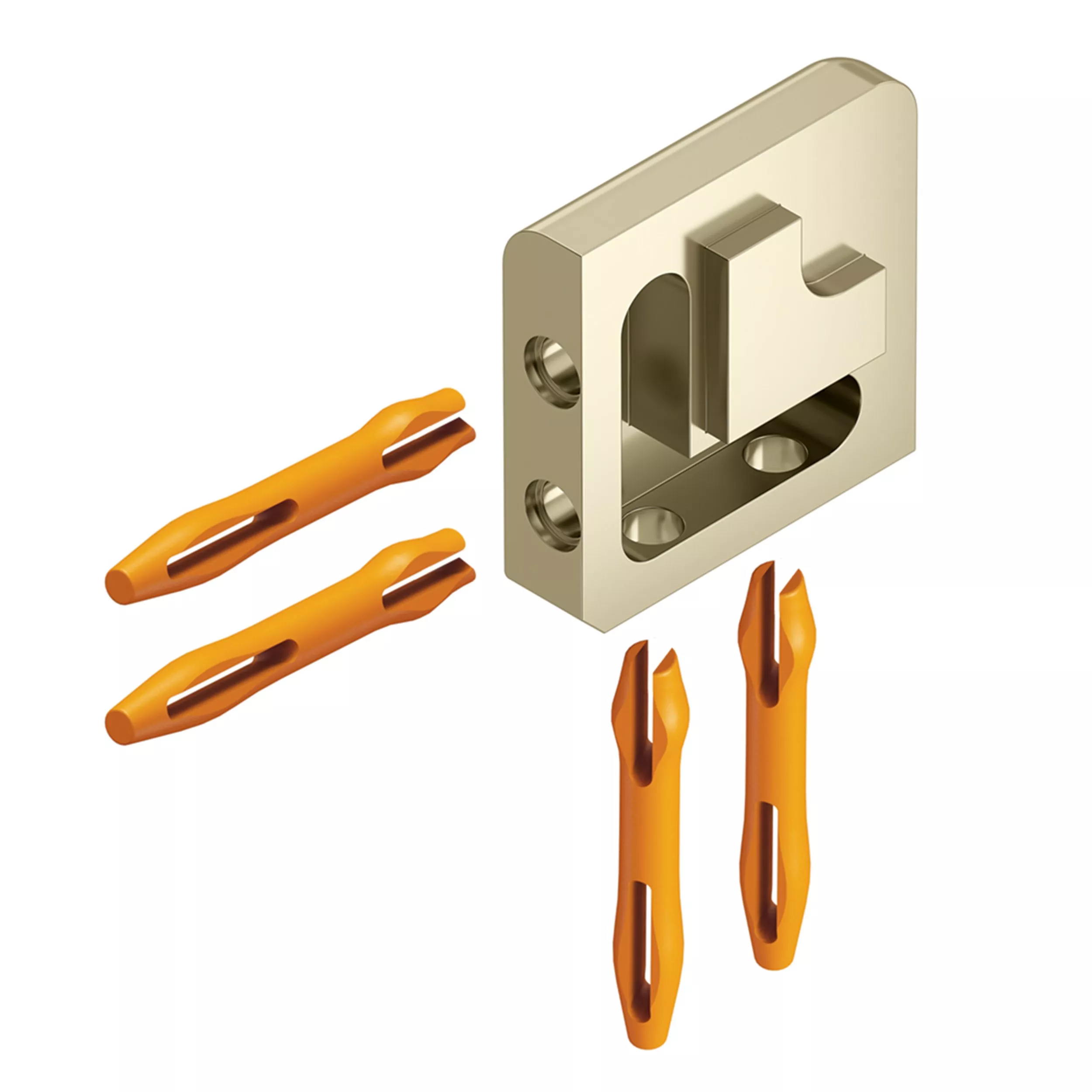 Schluter Jolly Out Corner 1/2in. Polished Nickel