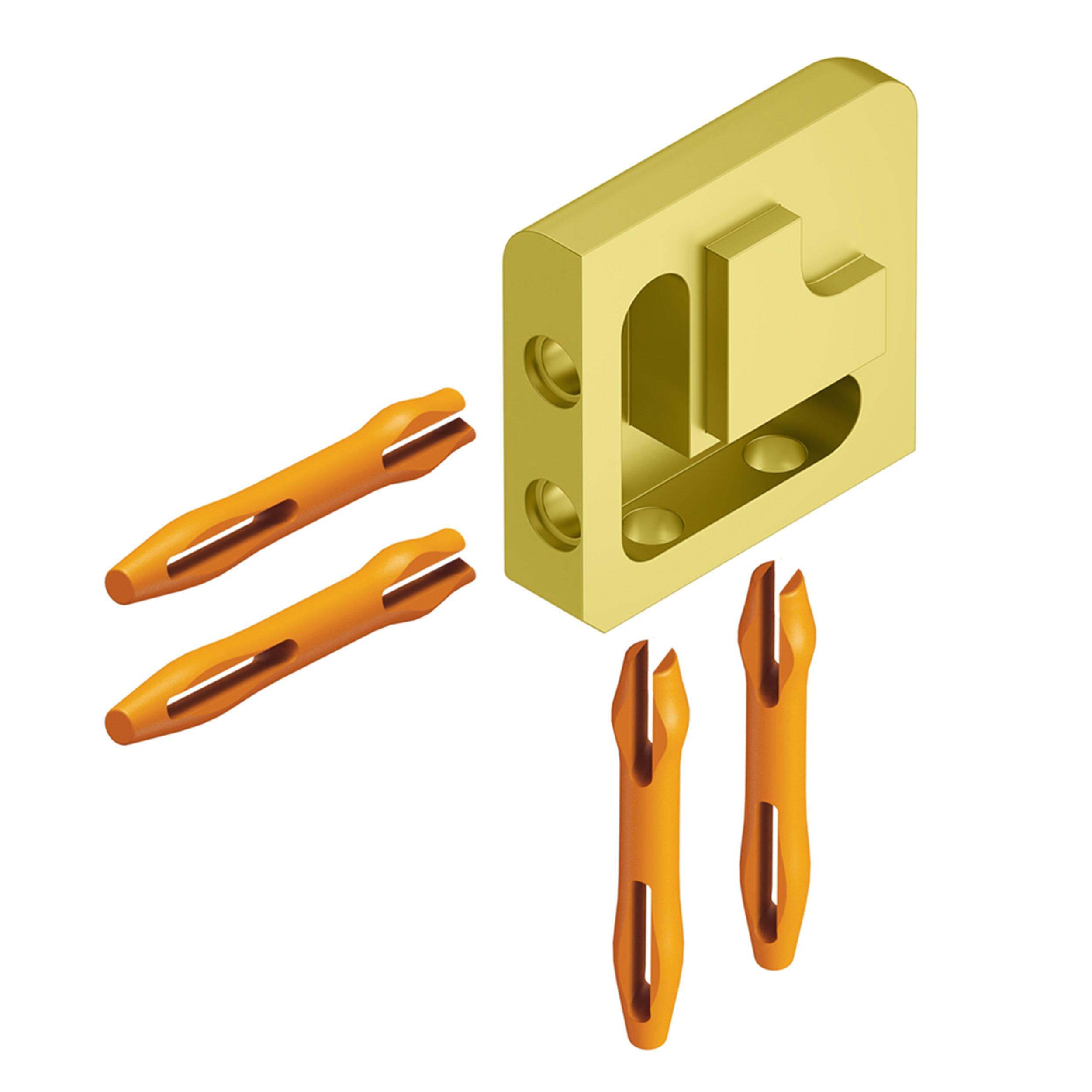 Schluter Jolly Out Corner 1/2in. Satin Brass