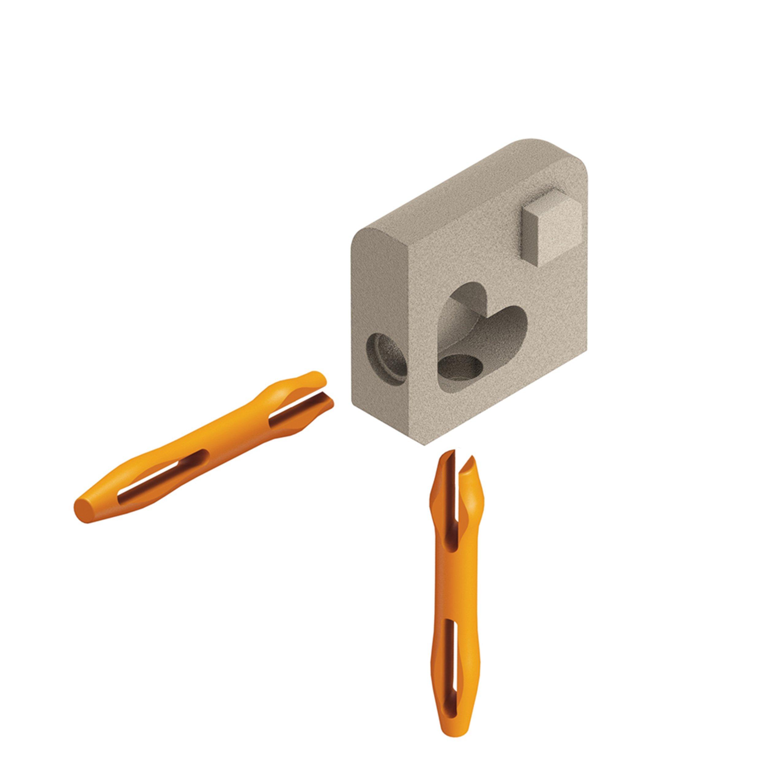 Schluter Jolly Out Corner 1/4in. Ivory
