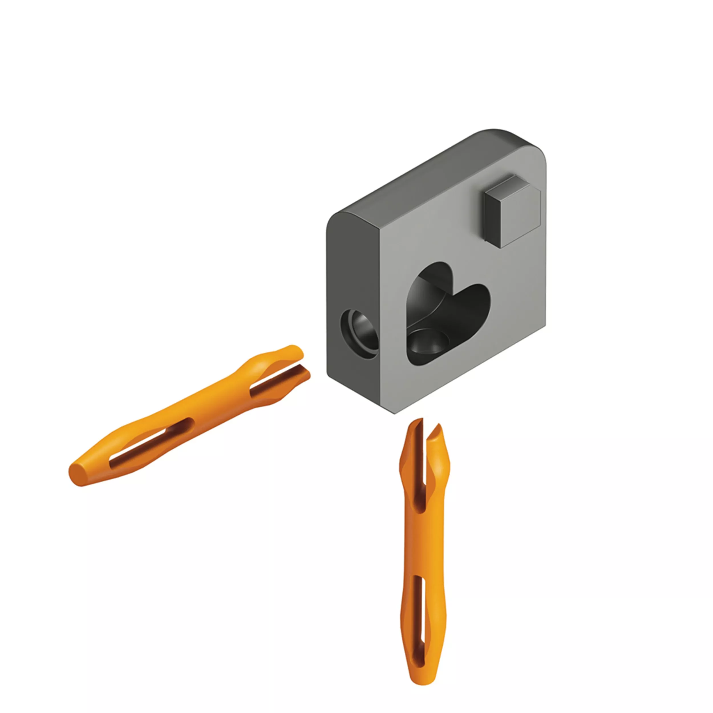 Schluter Jolly Out Corner 1/4in. Metallic Grey