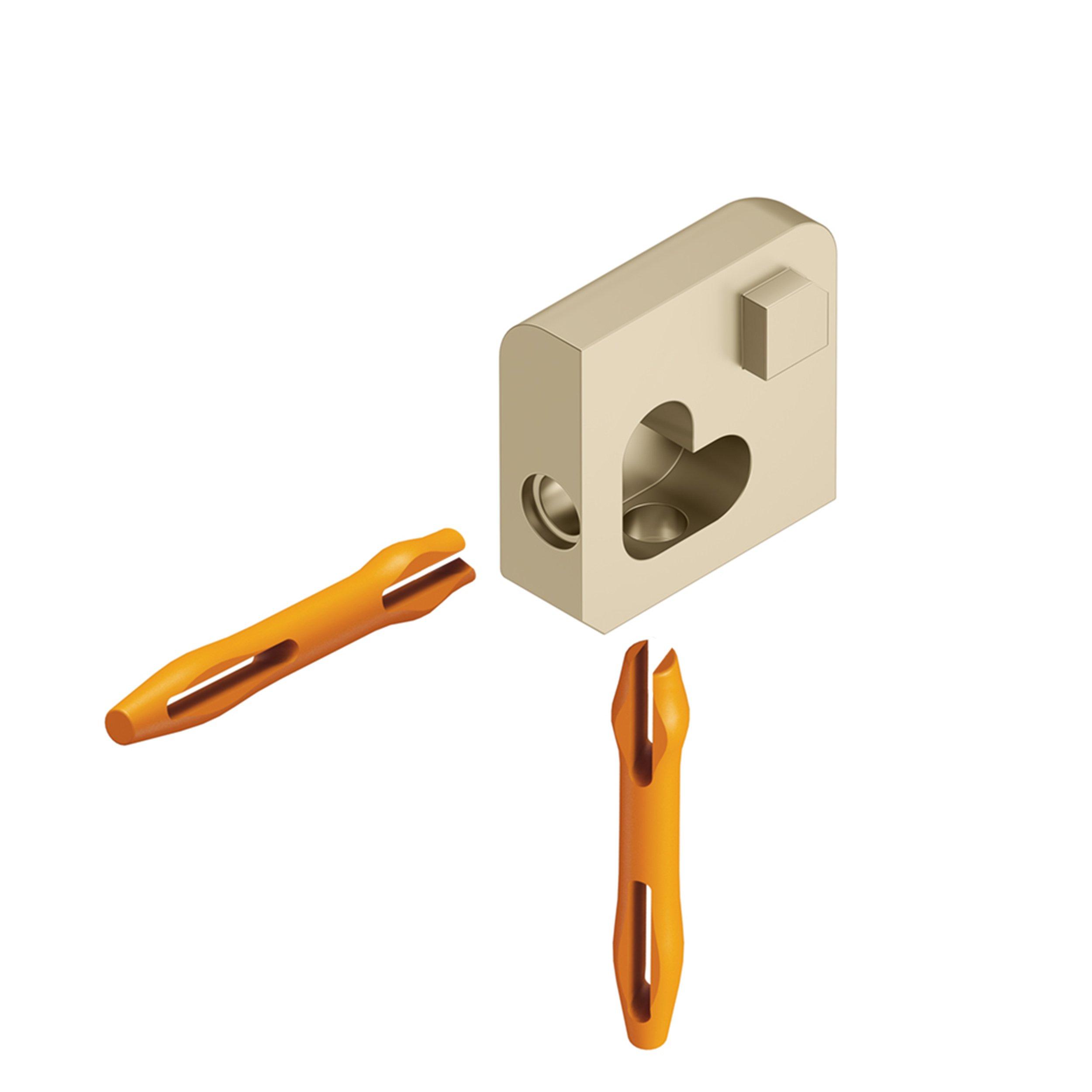 Schluter Jolly Out Corner 1/4in. Sand Pebble