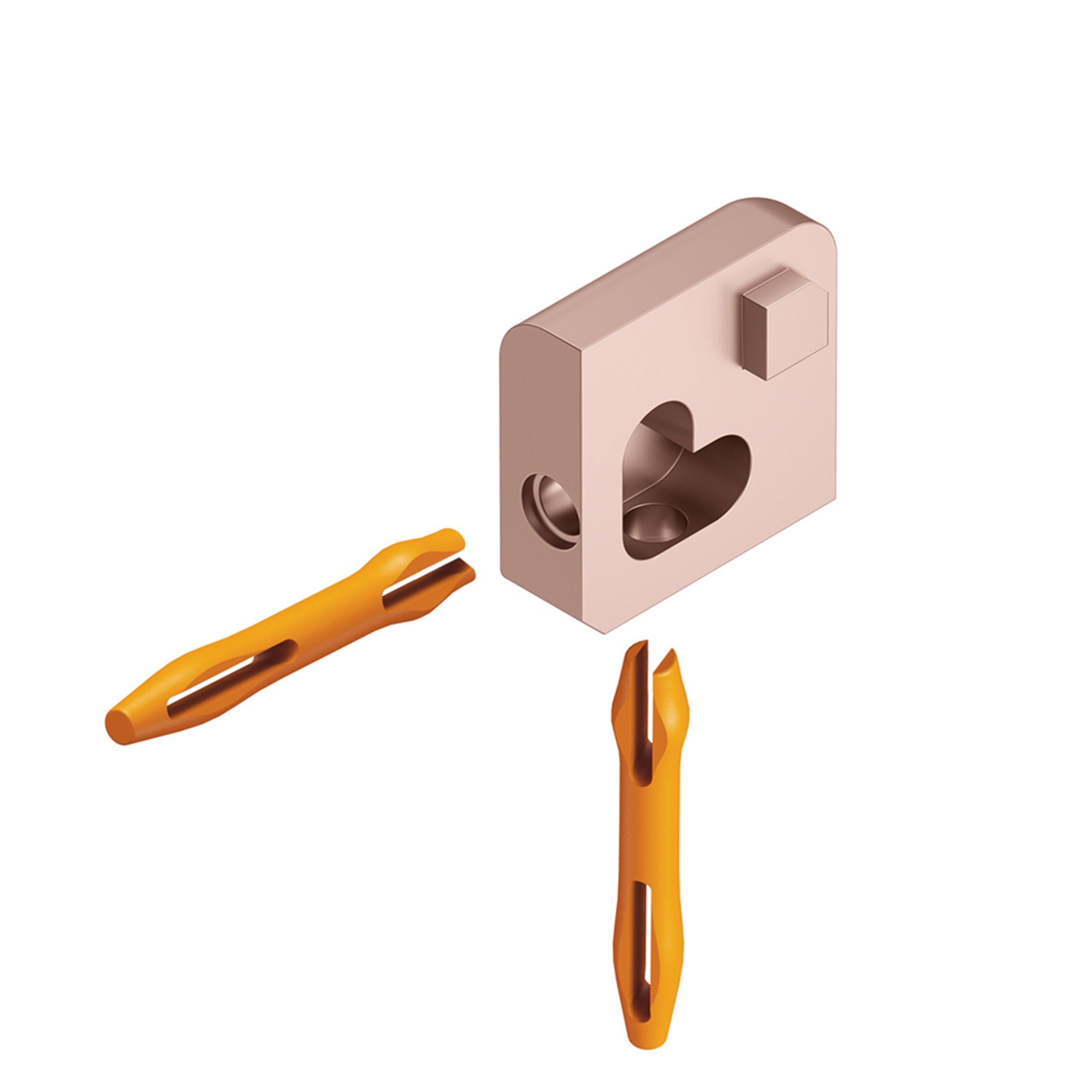 Schluter Jolly Out Corner 1/4in. Satin Copper