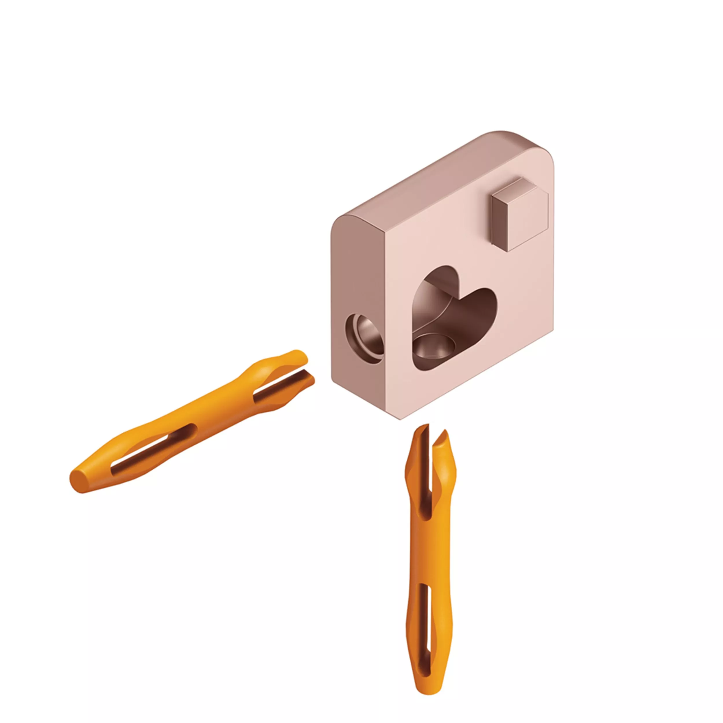 Schluter Jolly Out Corner 1/4in. Satin Copper