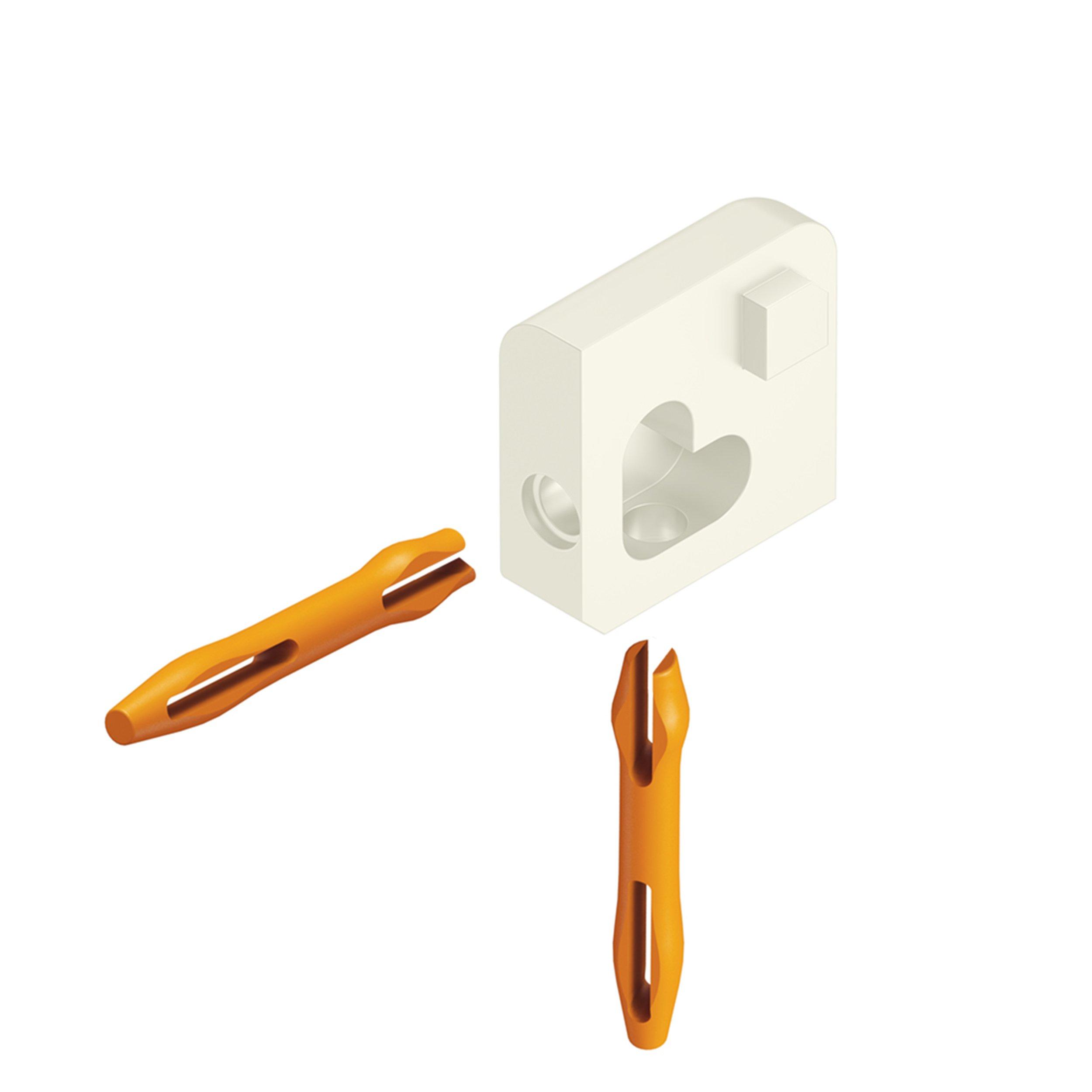 Schluter Jolly Out Corner 1/4in. White