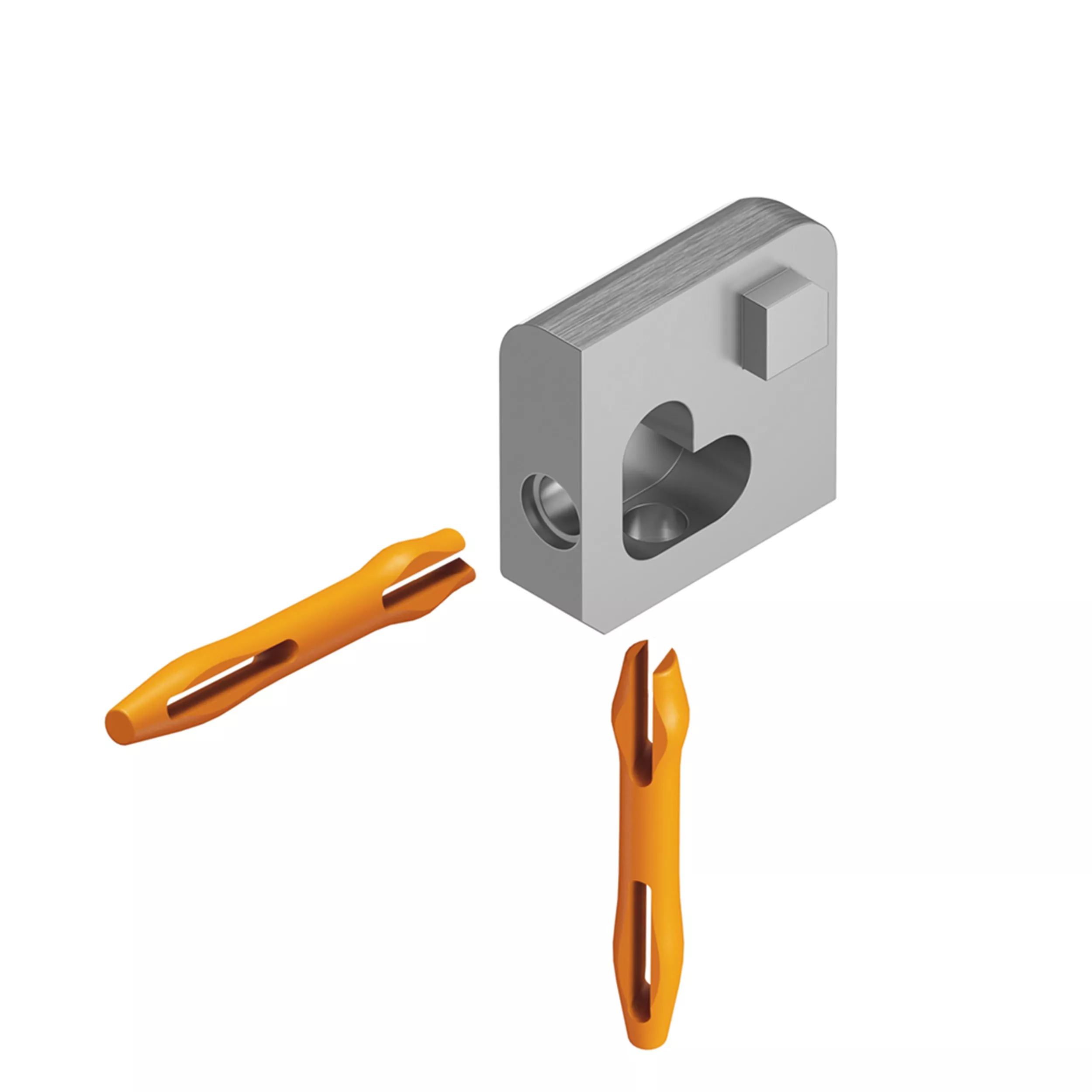 Schluter Jolly Out Corner 1/4in. Brushed Stainless Steel