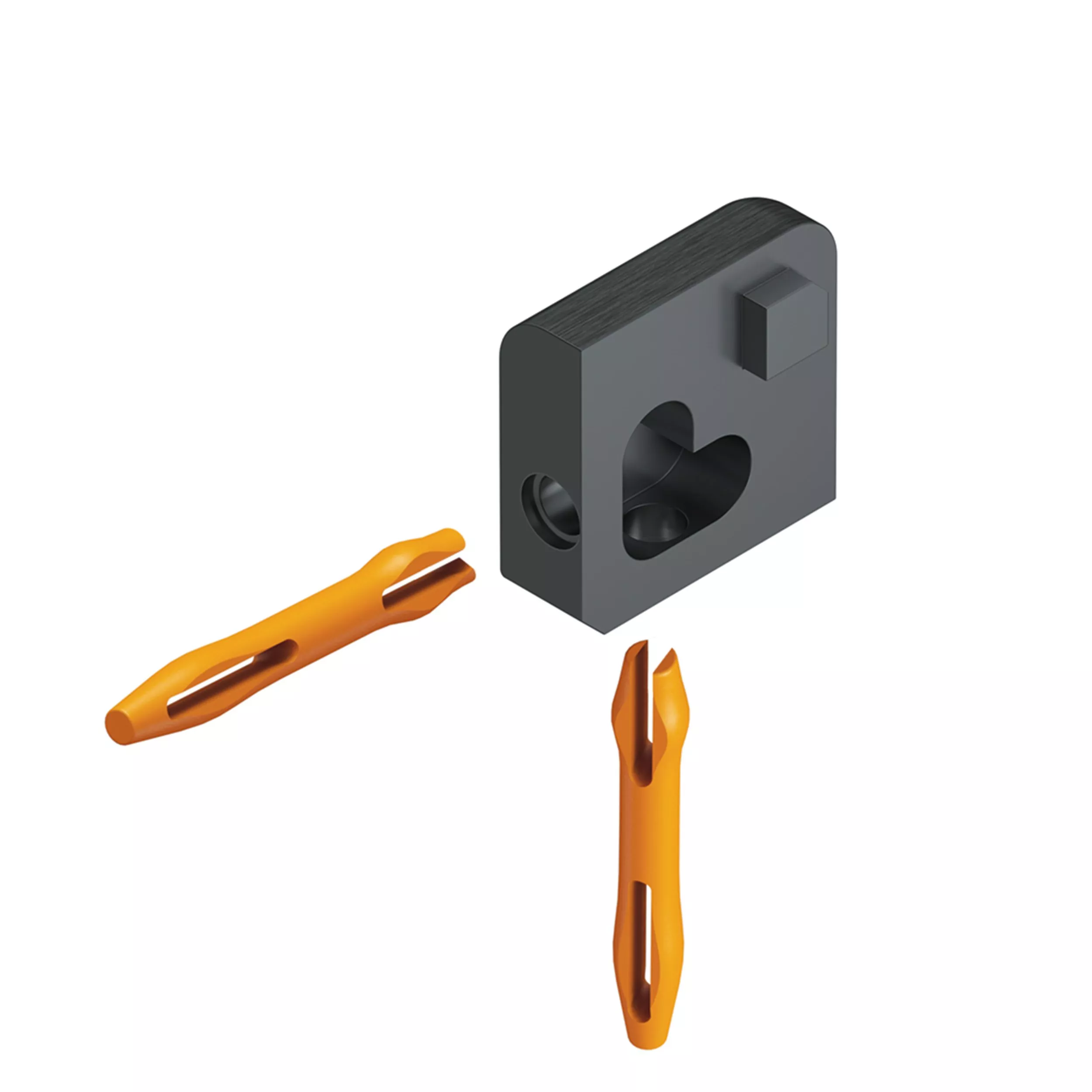 Schluter Jolly Out Corner 3/8in. Brushed Graphite