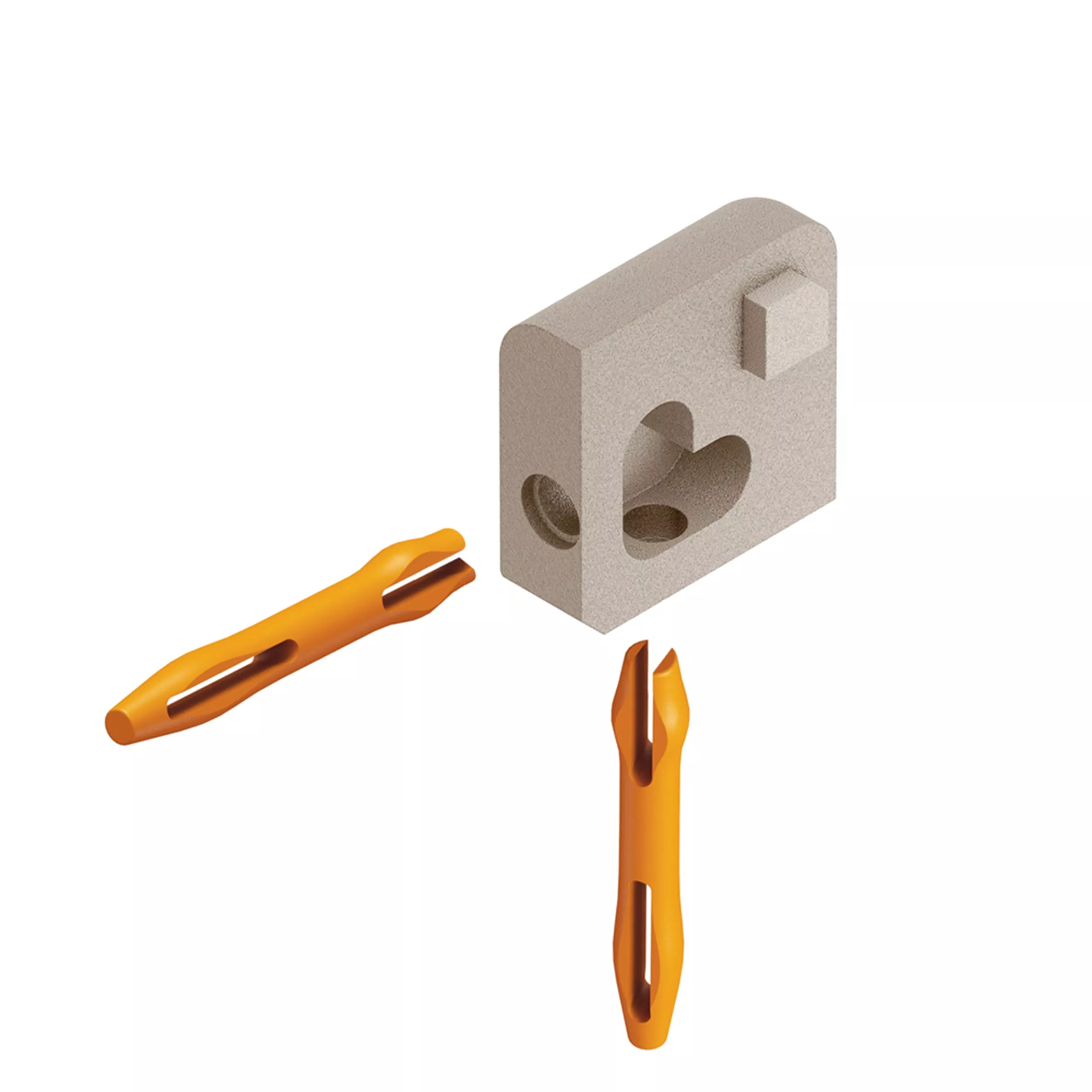 Schluter Jolly Out Corner 3/8in. Cream